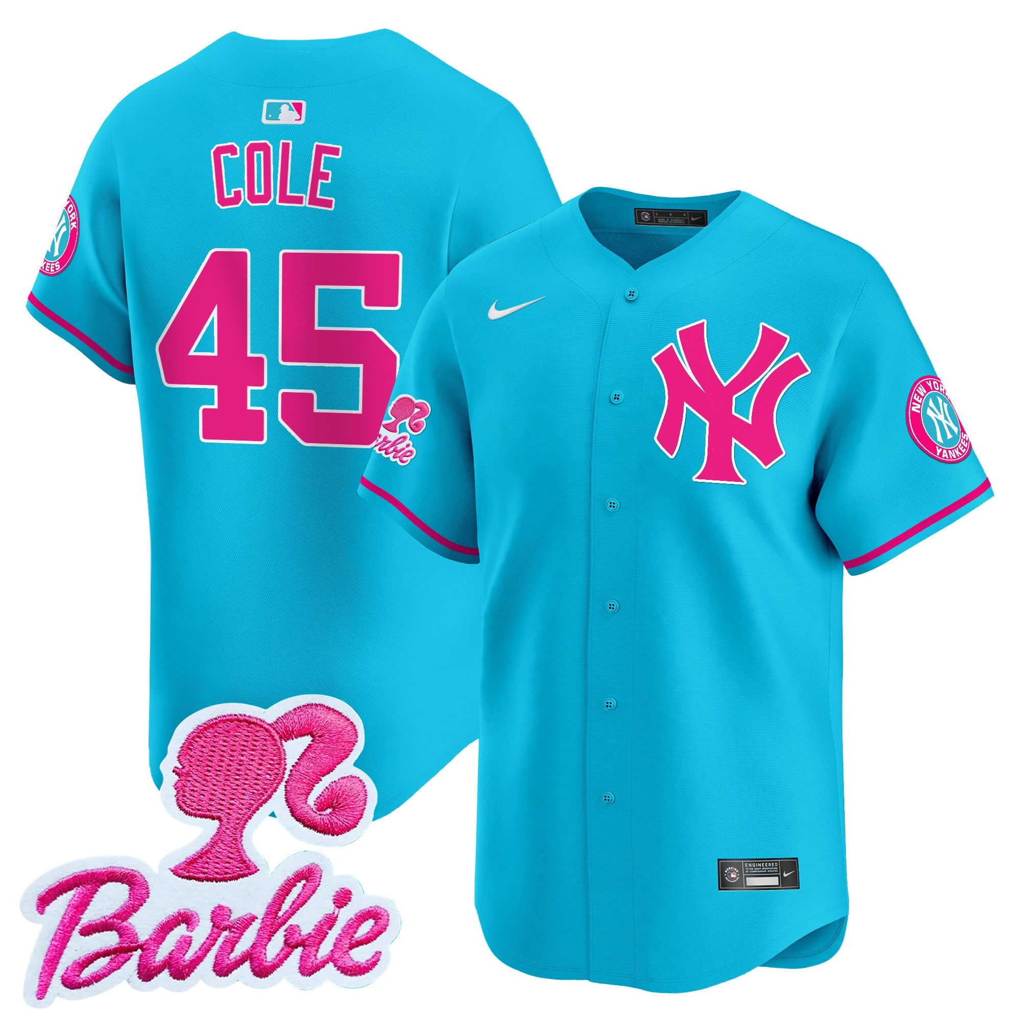 Unisex Barbie Patch Vapor Premier Limited Jersey