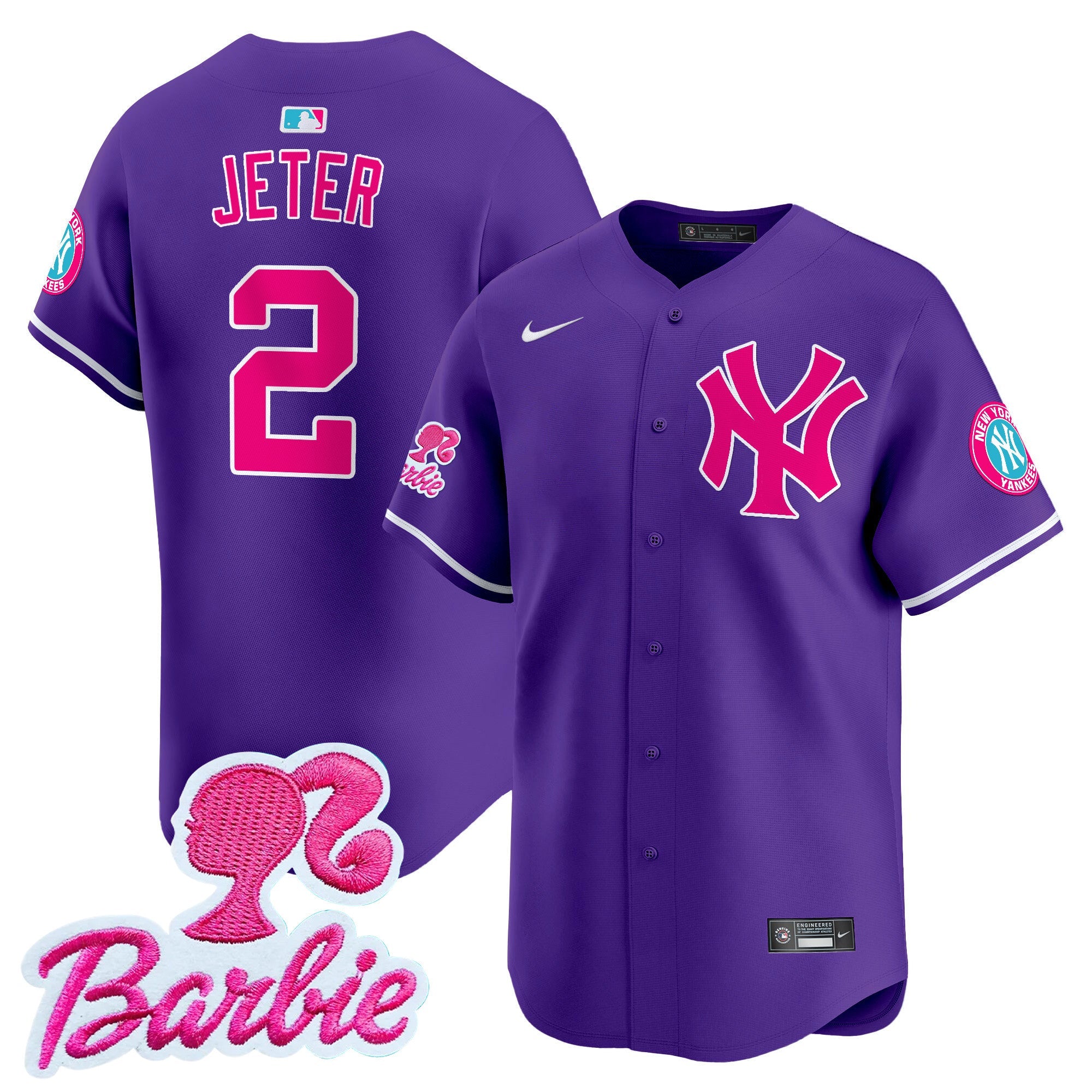 Unisex Barbie Patch Vapor Premier Limited Jersey