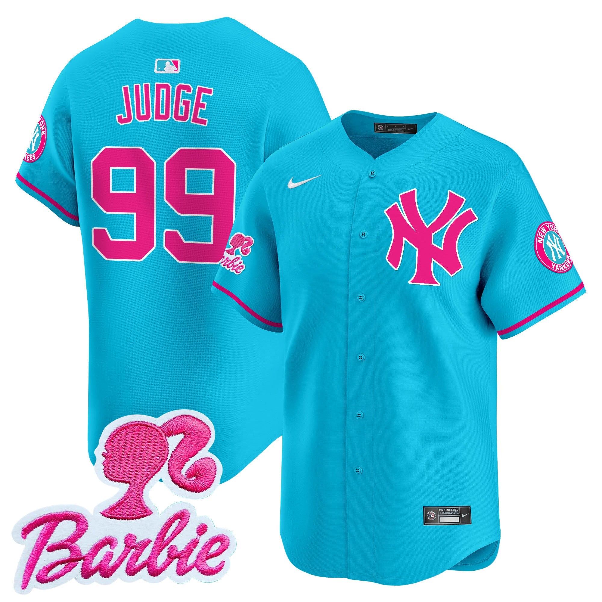Unisex Barbie Patch Vapor Premier Limited Jersey