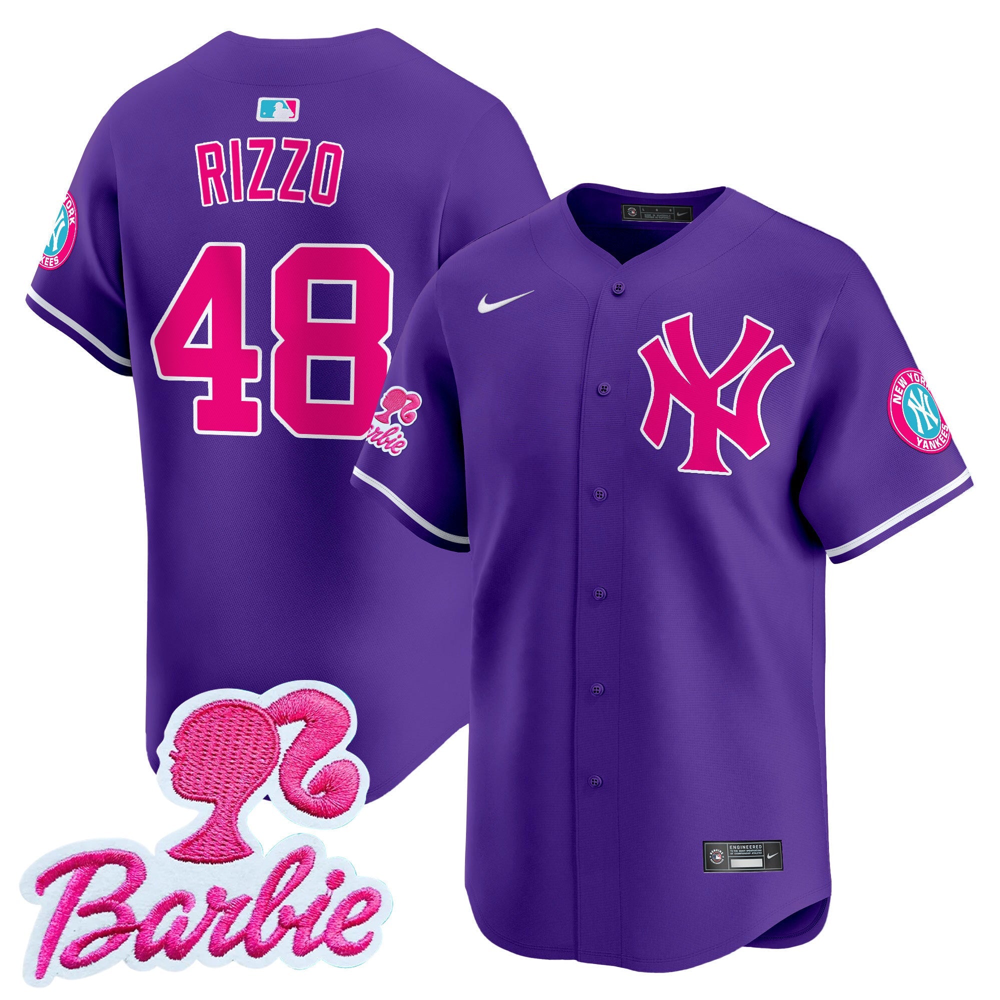 Unisex Barbie Patch Vapor Premier Limited Jersey
