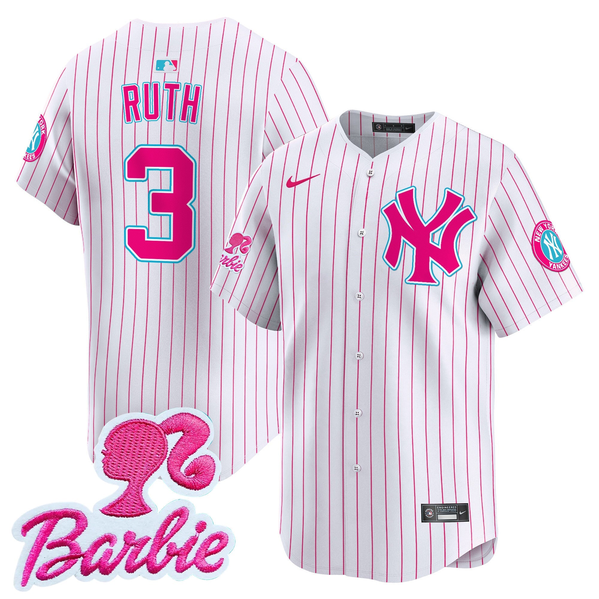 Unisex Barbie Patch Vapor Premier Limited Jersey