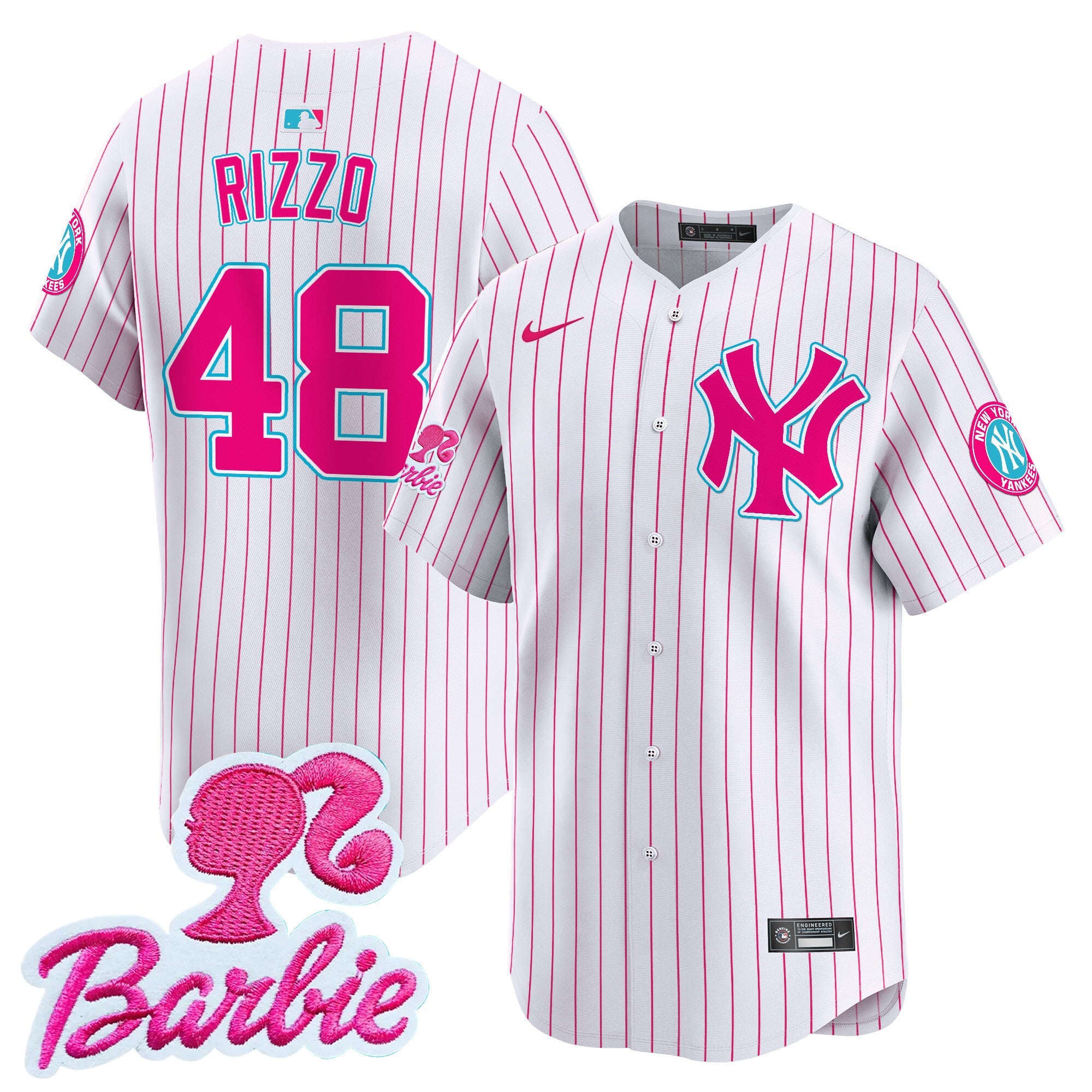 Unisex Barbie Patch Vapor Premier Limited Jersey