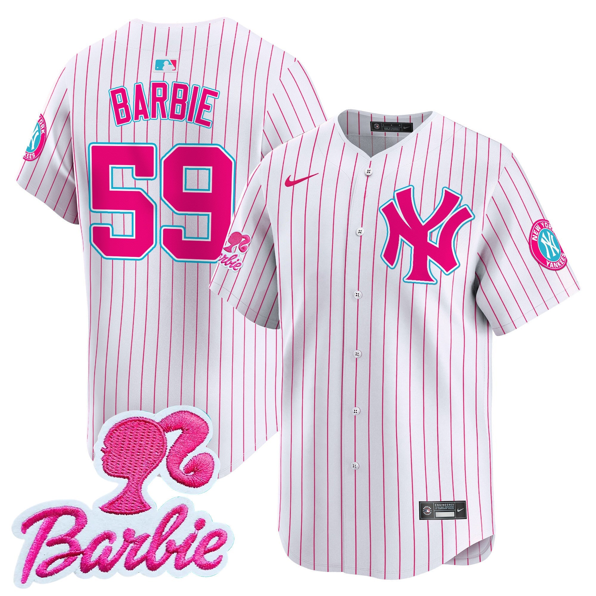Unisex Barbie Patch Vapor Premier Limited Jersey