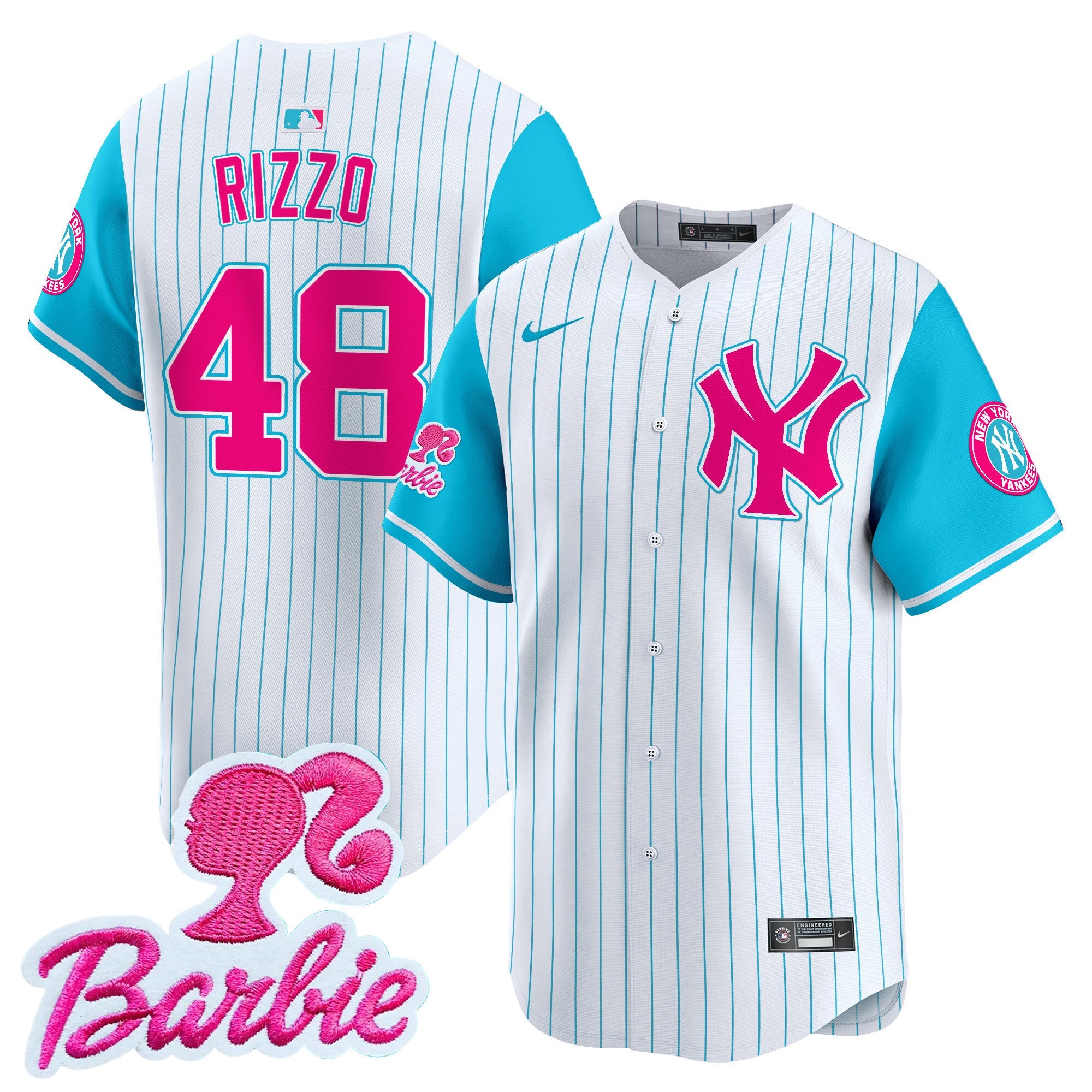 Unisex Barbie Patch Vapor Premier Limited Jersey