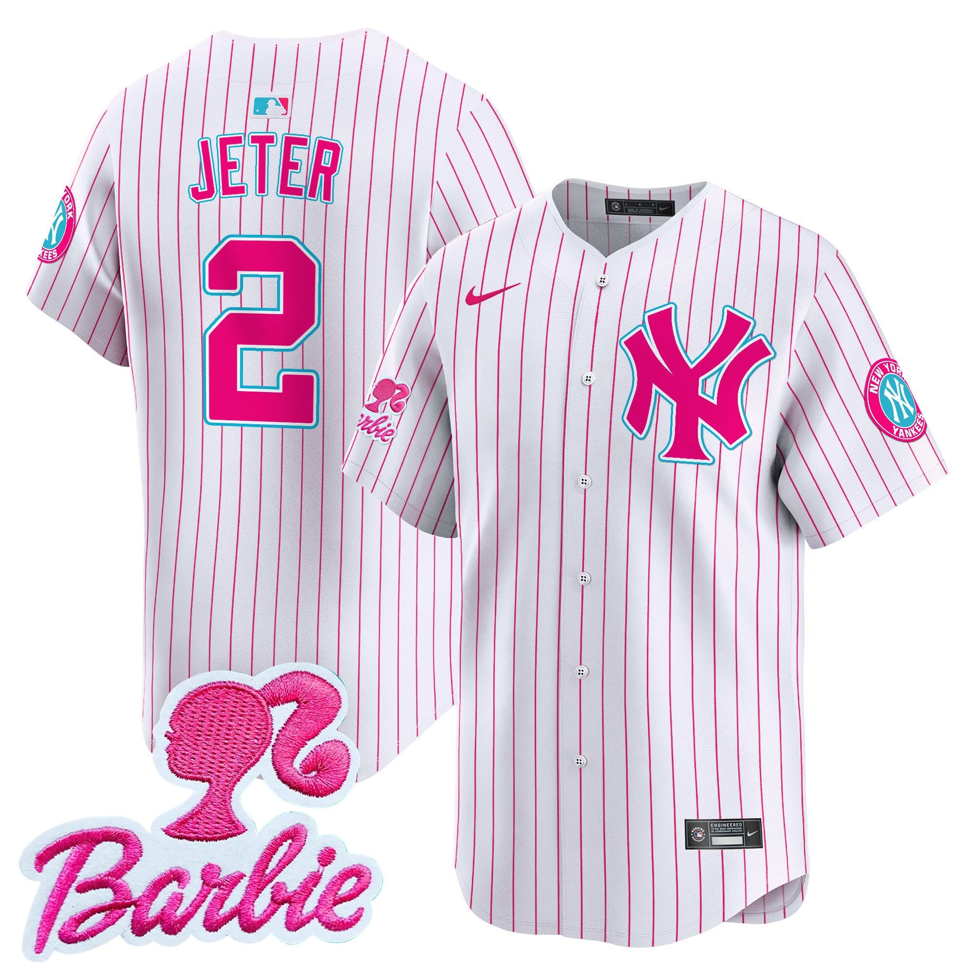 Unisex Barbie Patch Vapor Premier Limited Jersey