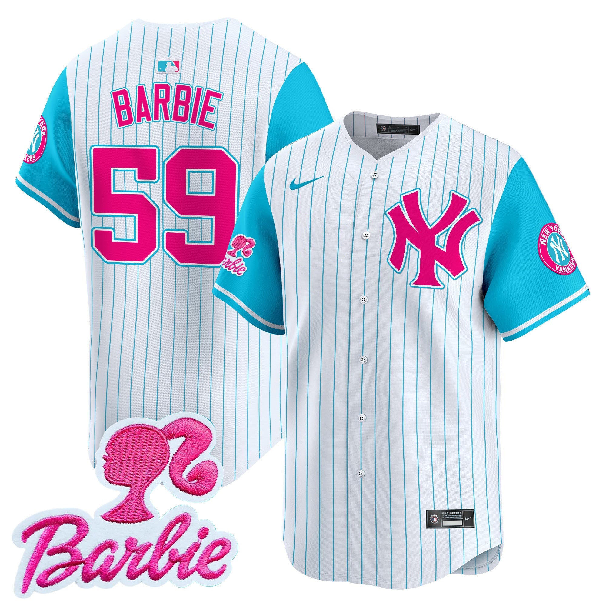 Unisex Barbie Patch Vapor Premier Limited Jersey
