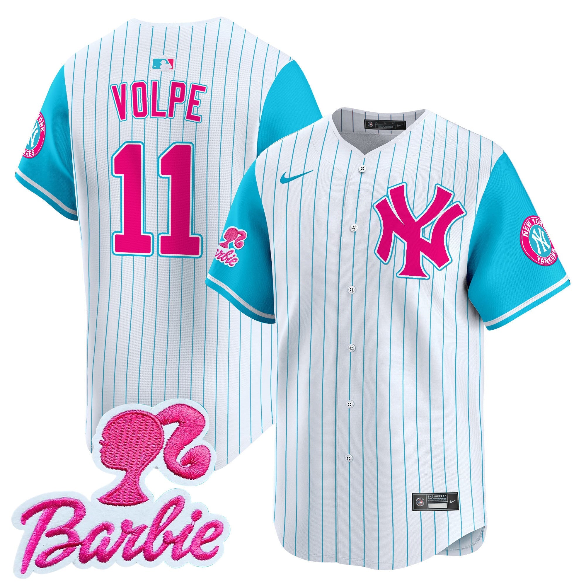 Unisex Barbie Patch Vapor Premier Limited Jersey