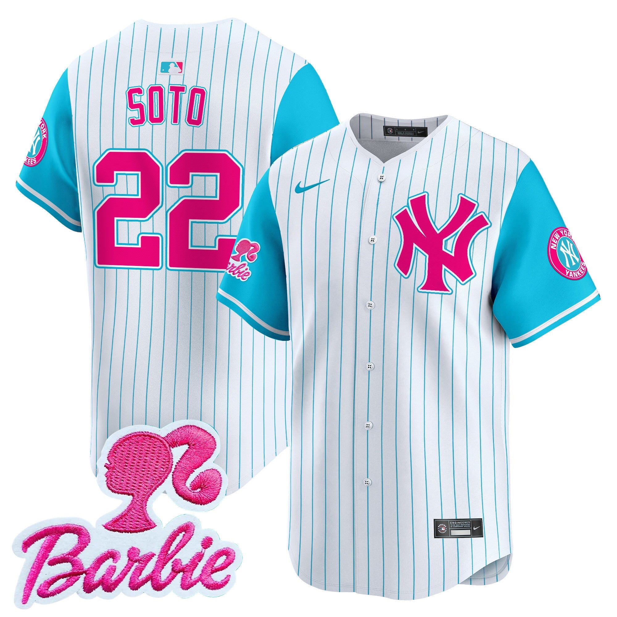 Unisex Barbie Patch Vapor Premier Limited Jersey