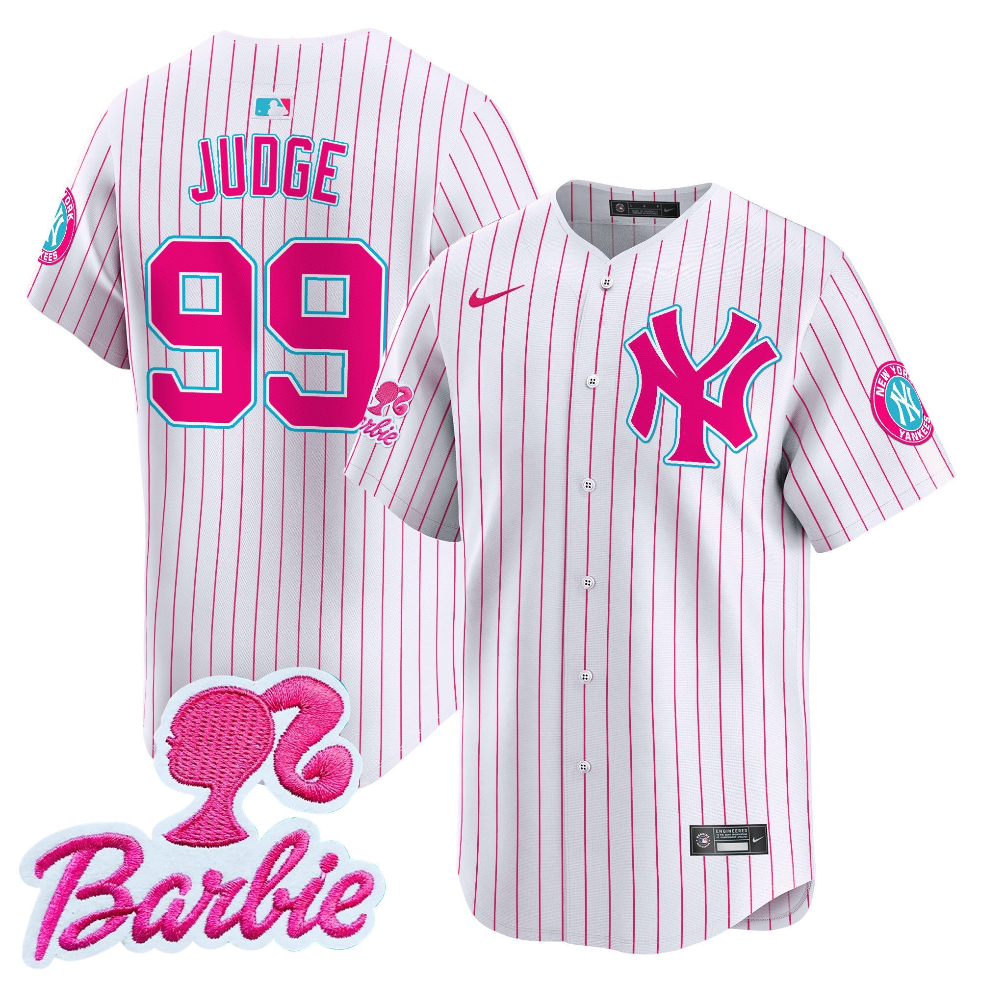 Unisex Barbie Patch Vapor Premier Limited Jersey