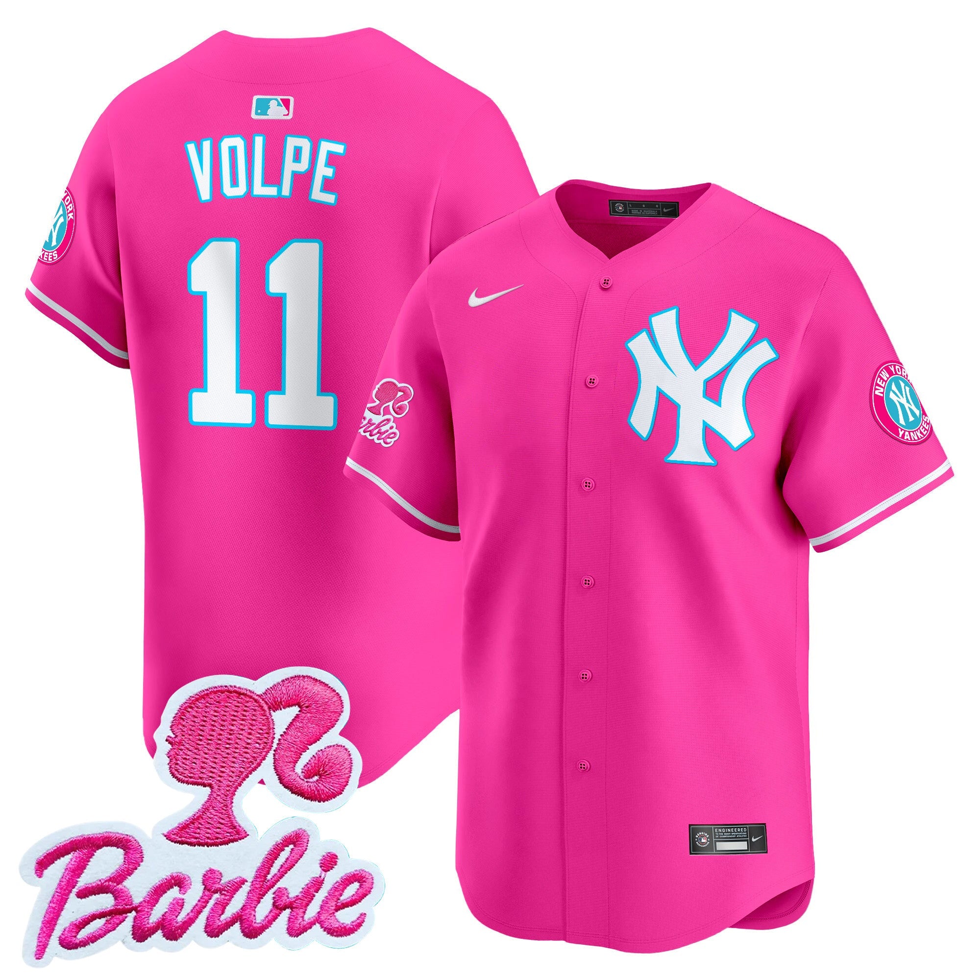 Unisex Barbie Patch Vapor Premier Limited Jersey