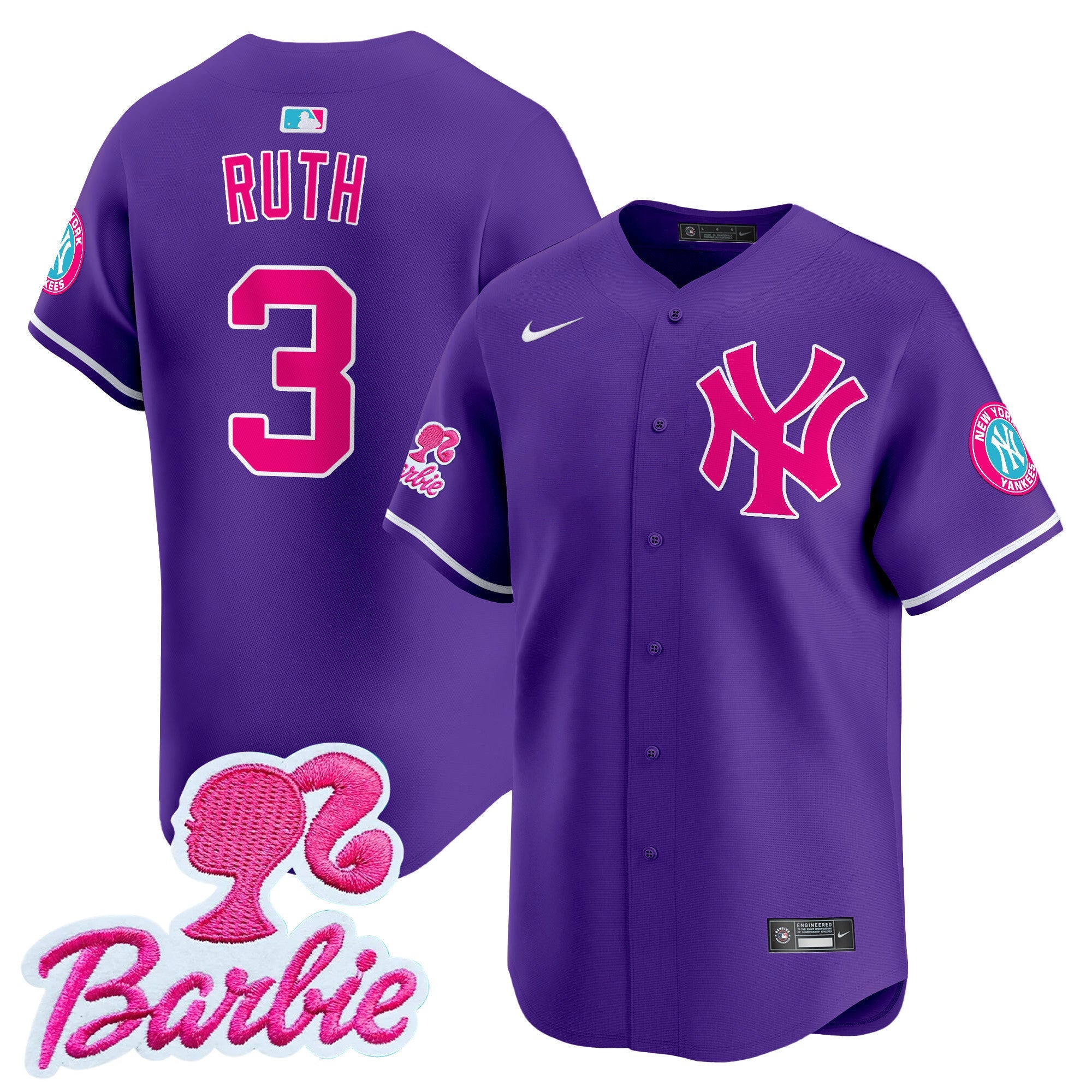 Unisex Barbie Patch Vapor Premier Limited Jersey