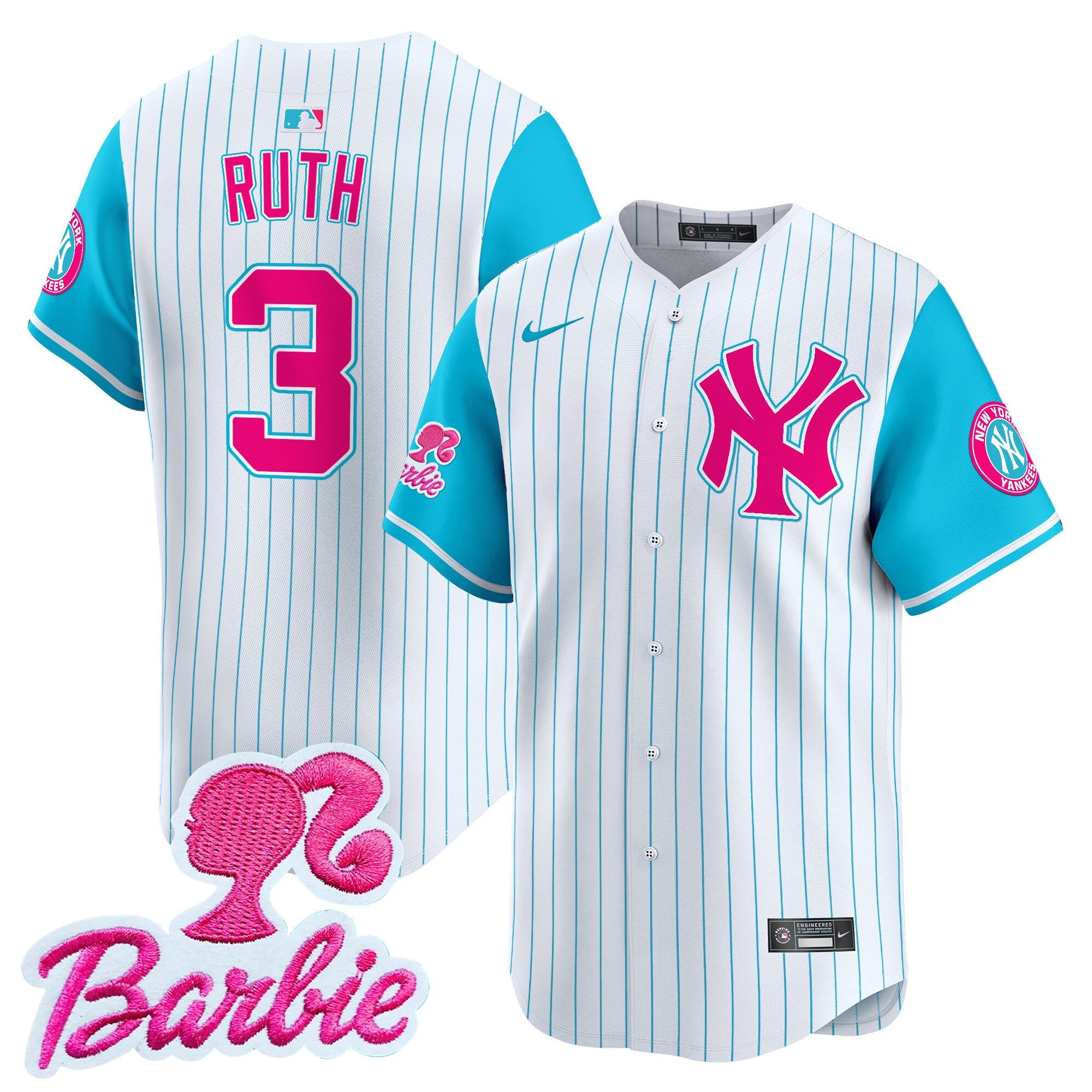 Unisex Barbie Patch Vapor Premier Limited Jersey
