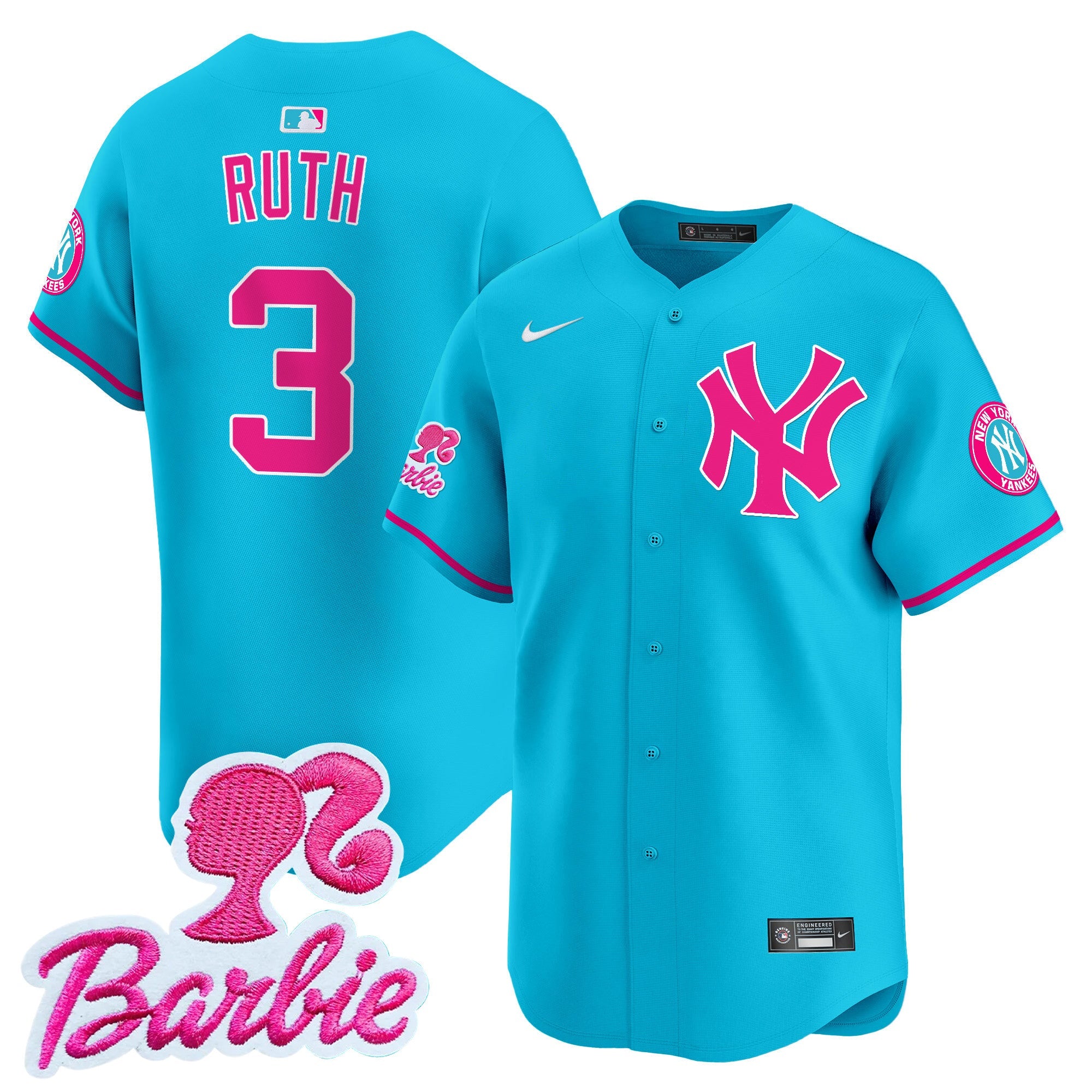 Unisex Barbie Patch Vapor Premier Limited Jersey