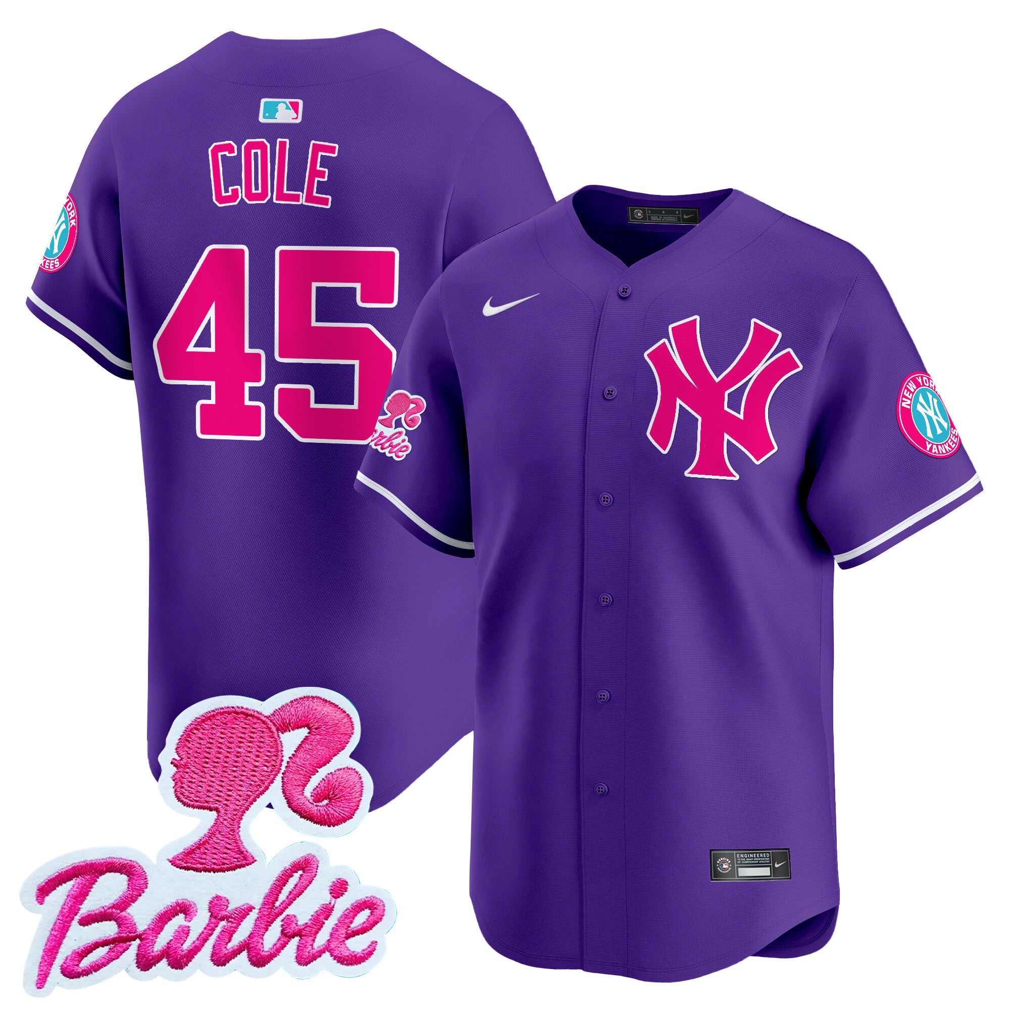 Unisex Barbie Patch Vapor Premier Limited Jersey