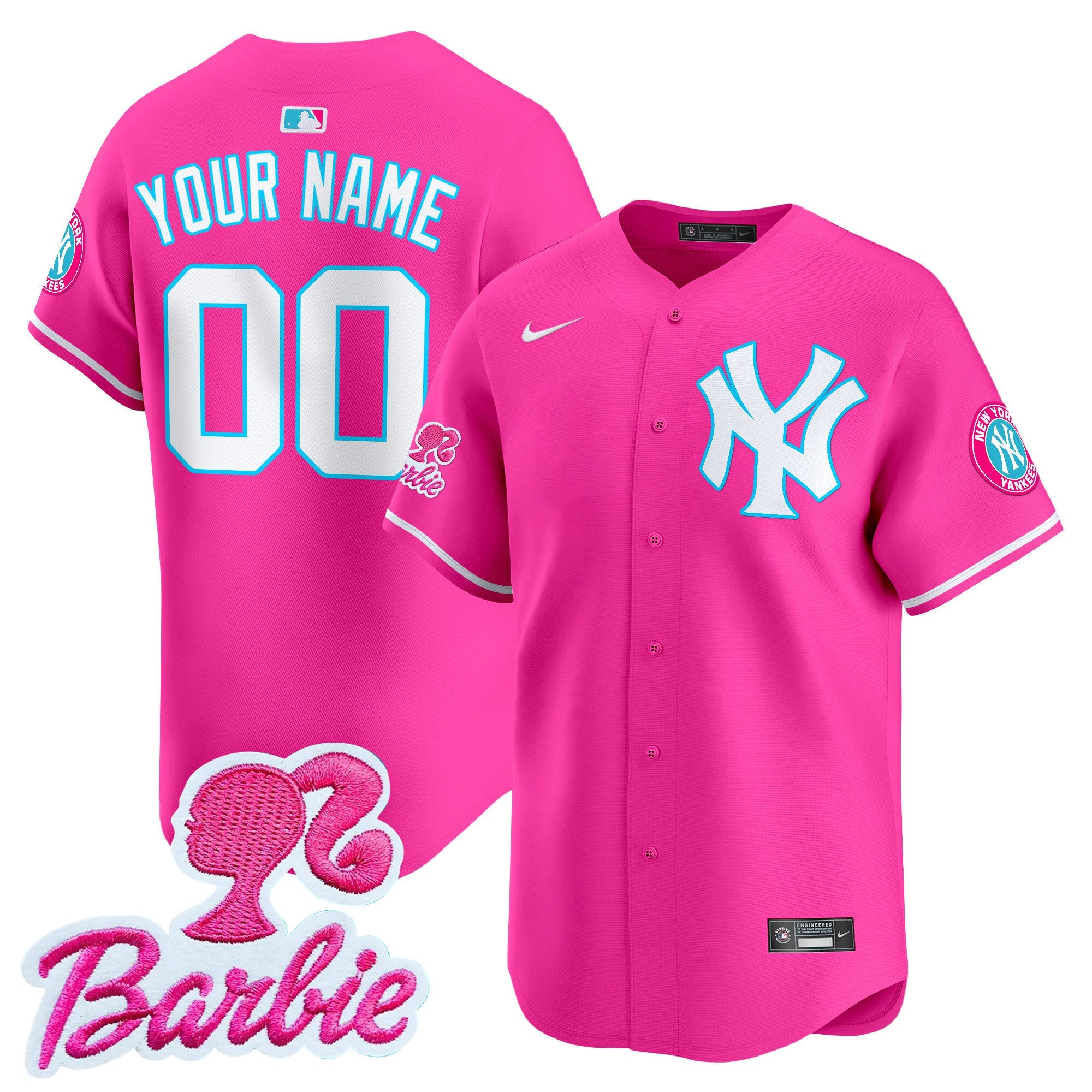 Barbie Patch Vapor Premier Limited Custom Jersey
