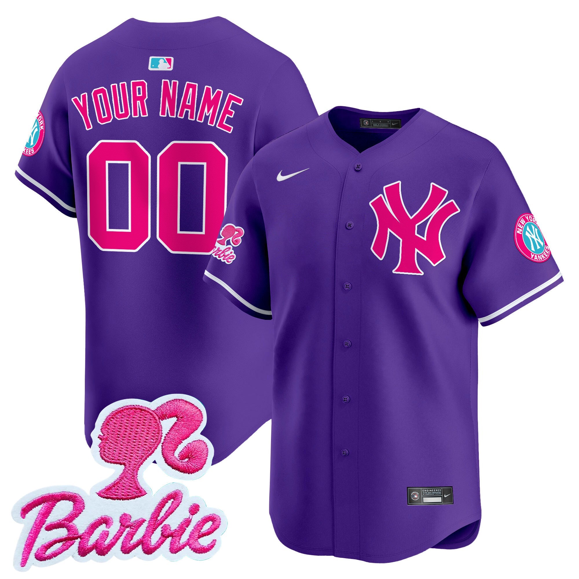 Barbie Patch Vapor Premier Limited Custom Jersey
