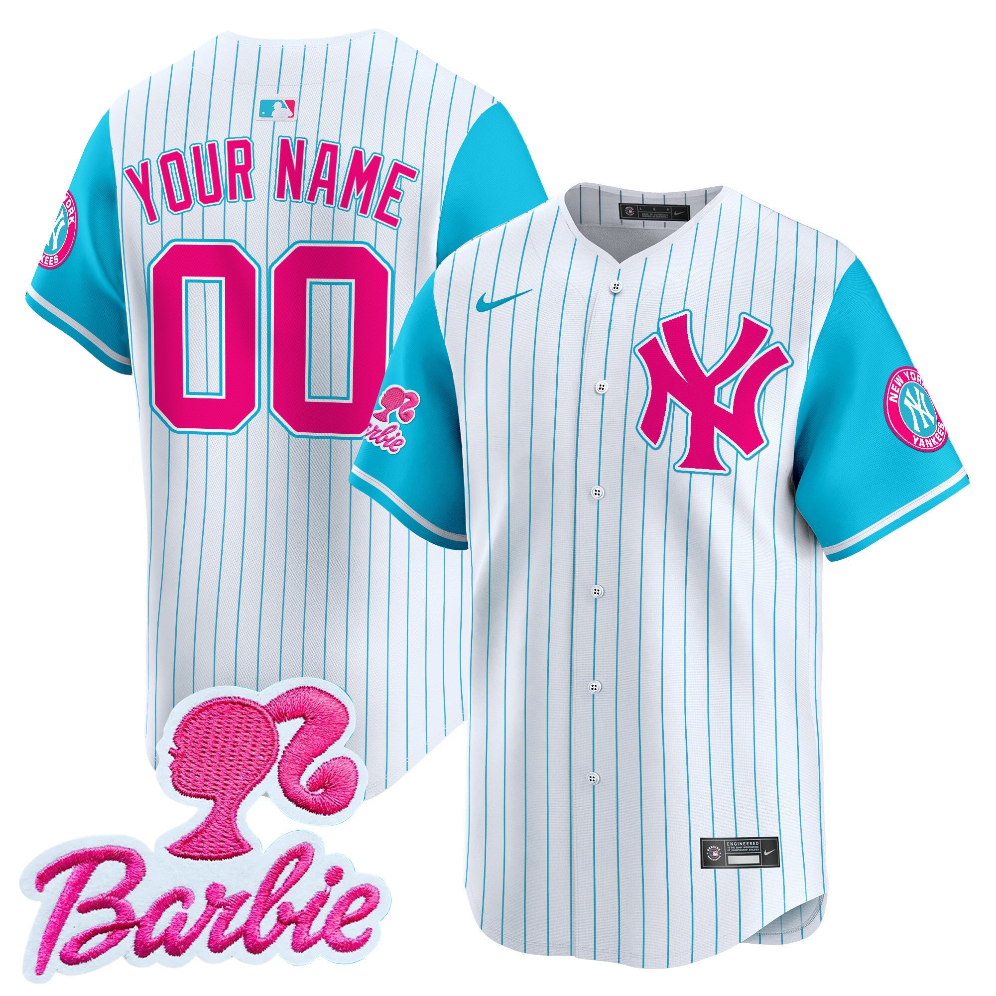 Barbie Patch Vapor Premier Limited Custom Jersey