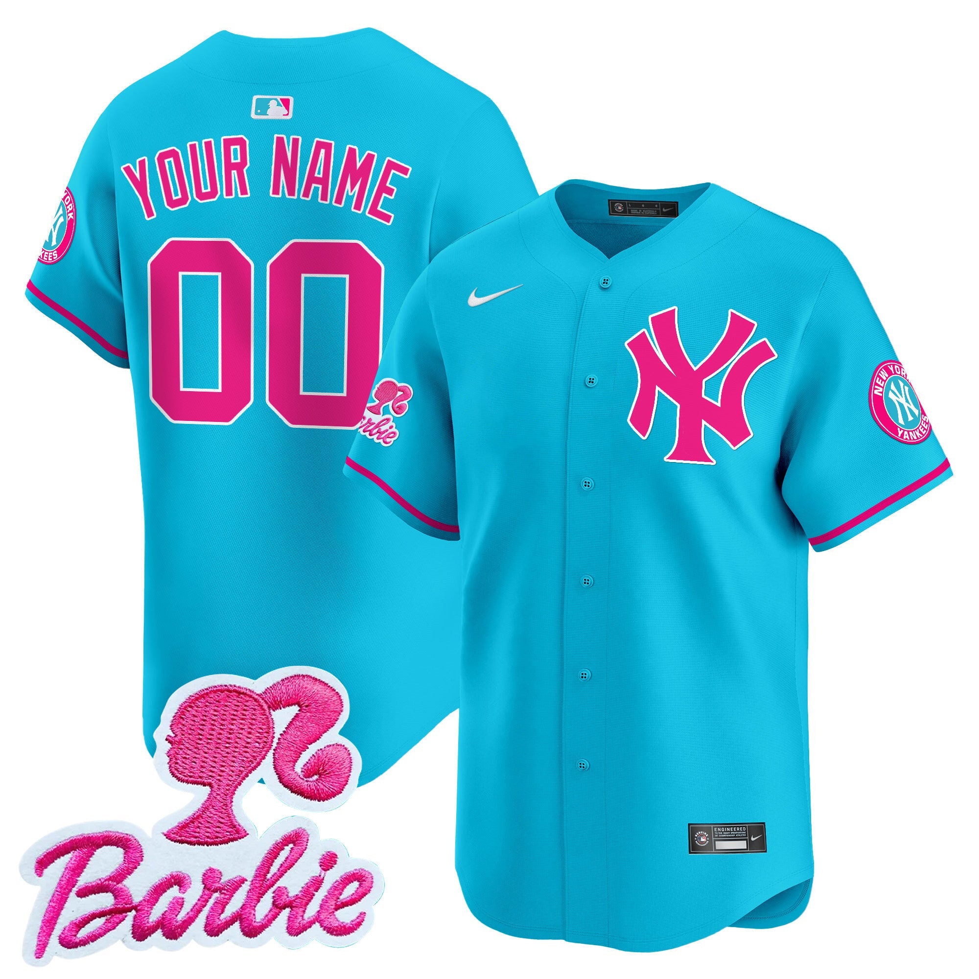 Barbie Patch Vapor Premier Limited Custom Jersey