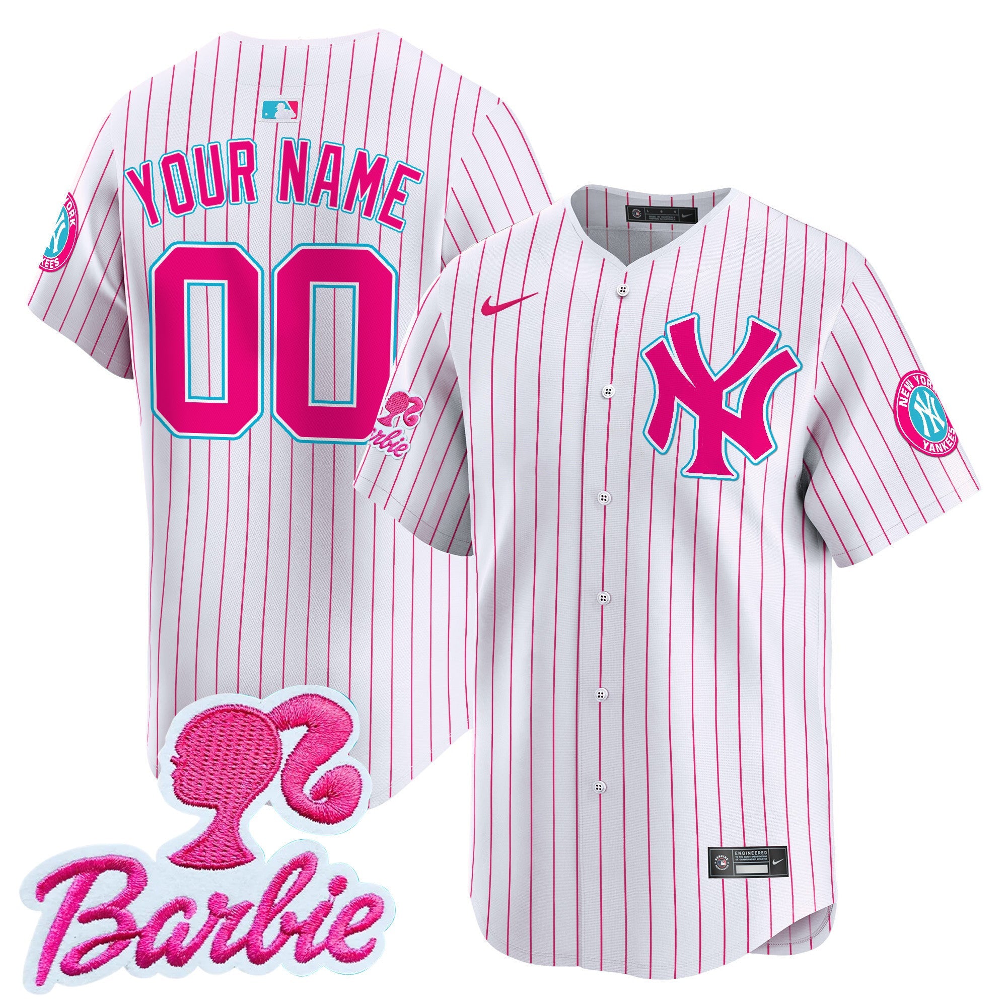 Barbie Patch Vapor Premier Limited Custom Jersey