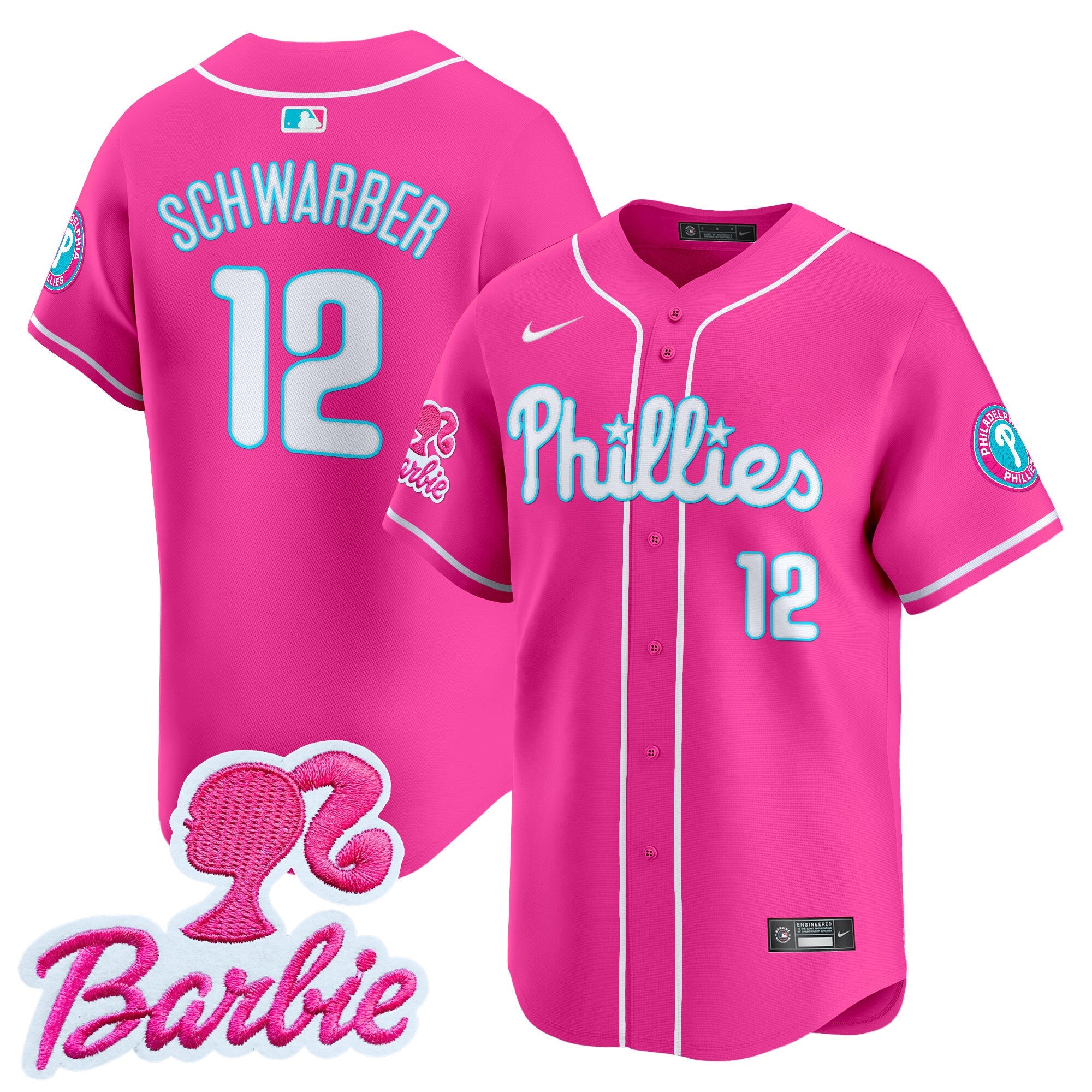 Unisex Barbie Patch Vapor Premier Limited Jersey