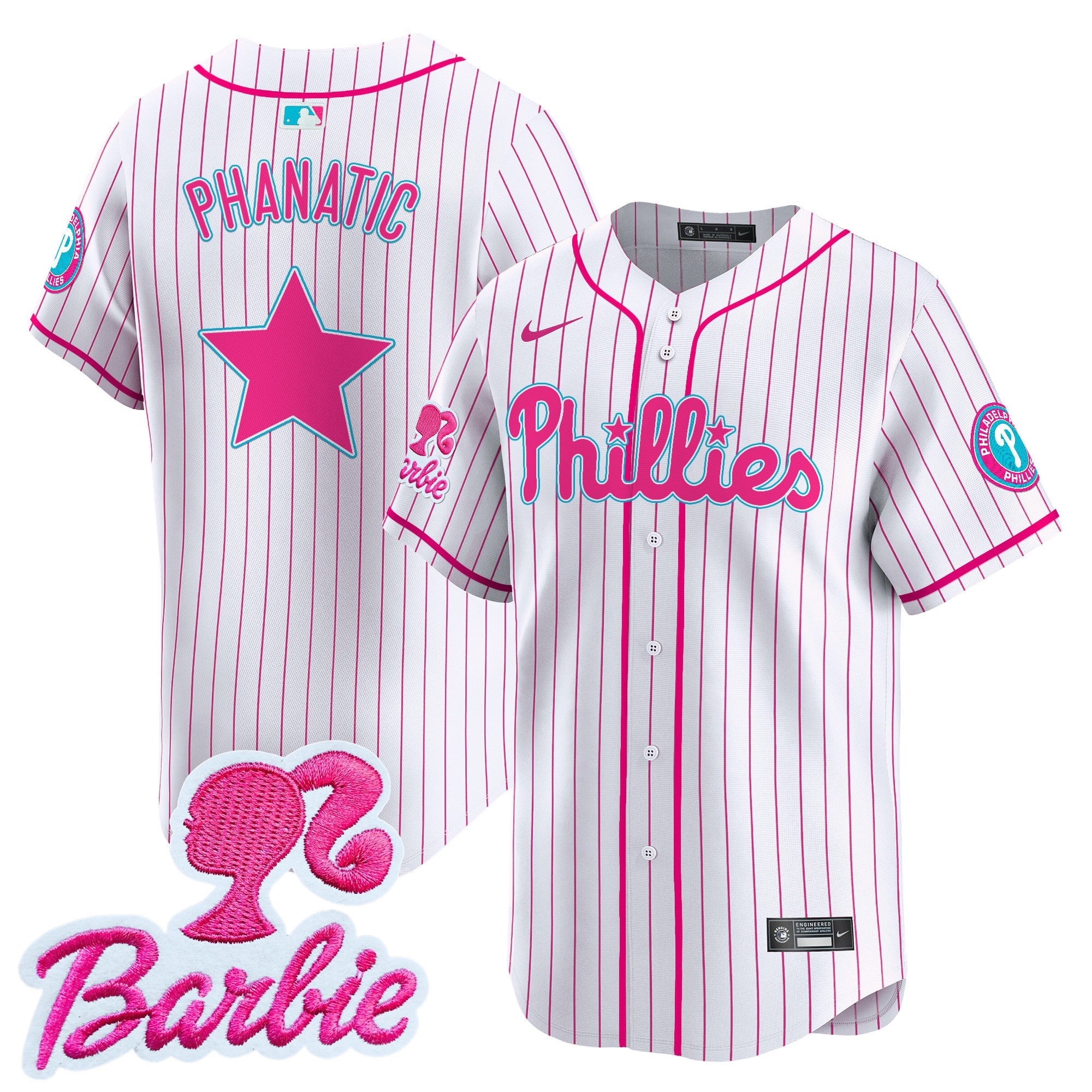 Unisex Barbie Patch Vapor Premier Limited Jersey