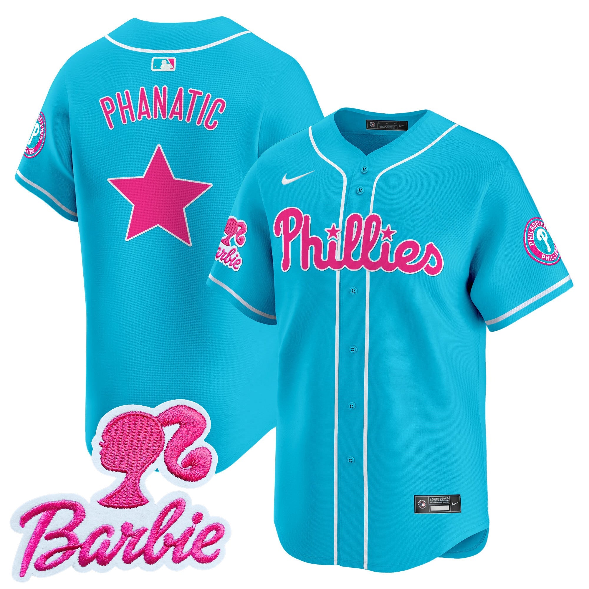 Unisex Barbie Patch Vapor Premier Limited Jersey