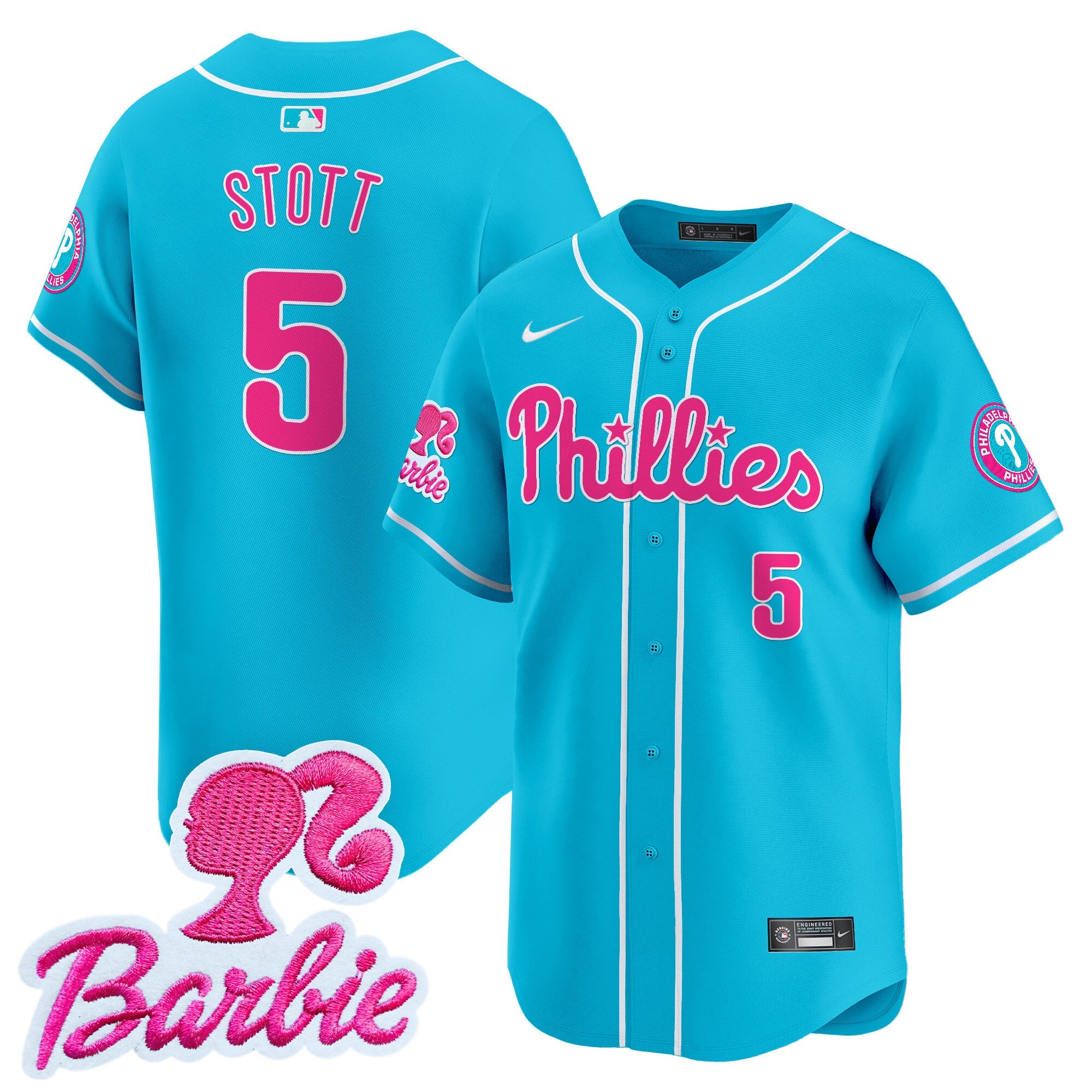 Unisex Barbie Patch Vapor Premier Limited Jersey