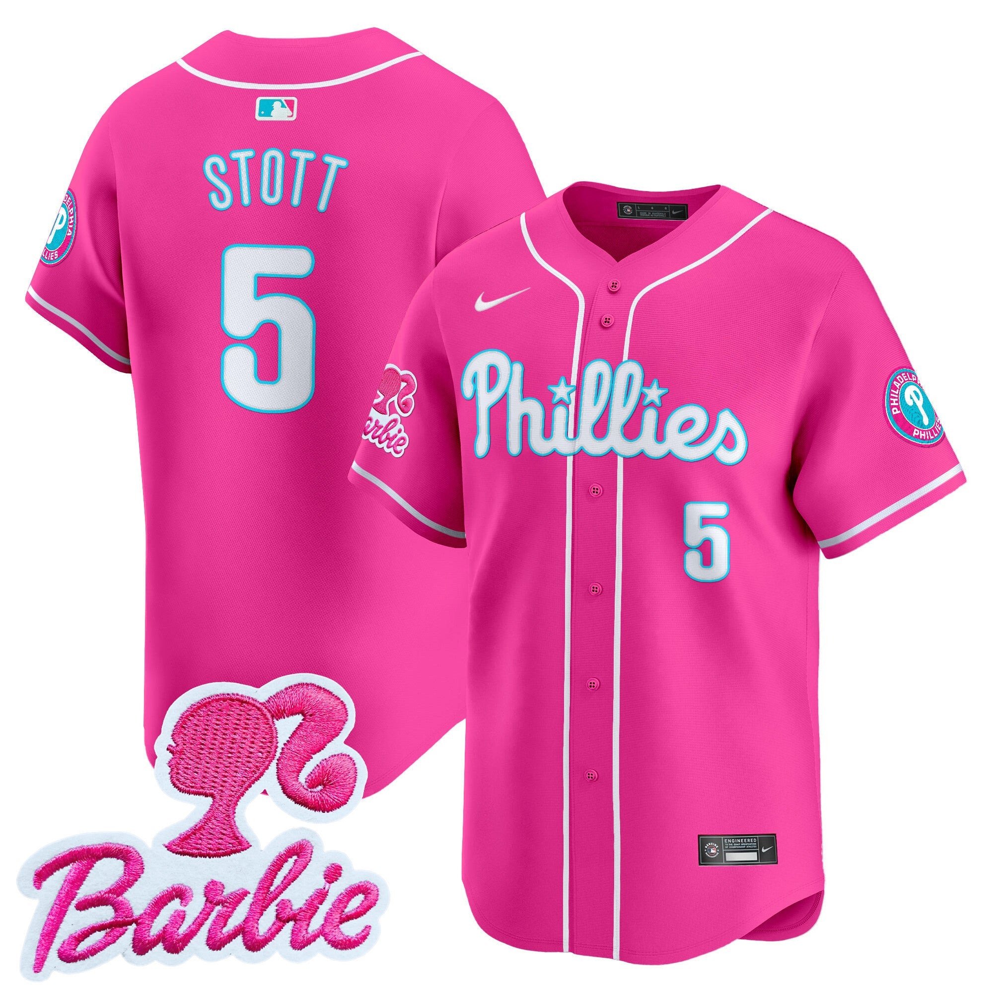 Unisex Barbie Patch Vapor Premier Limited Jersey