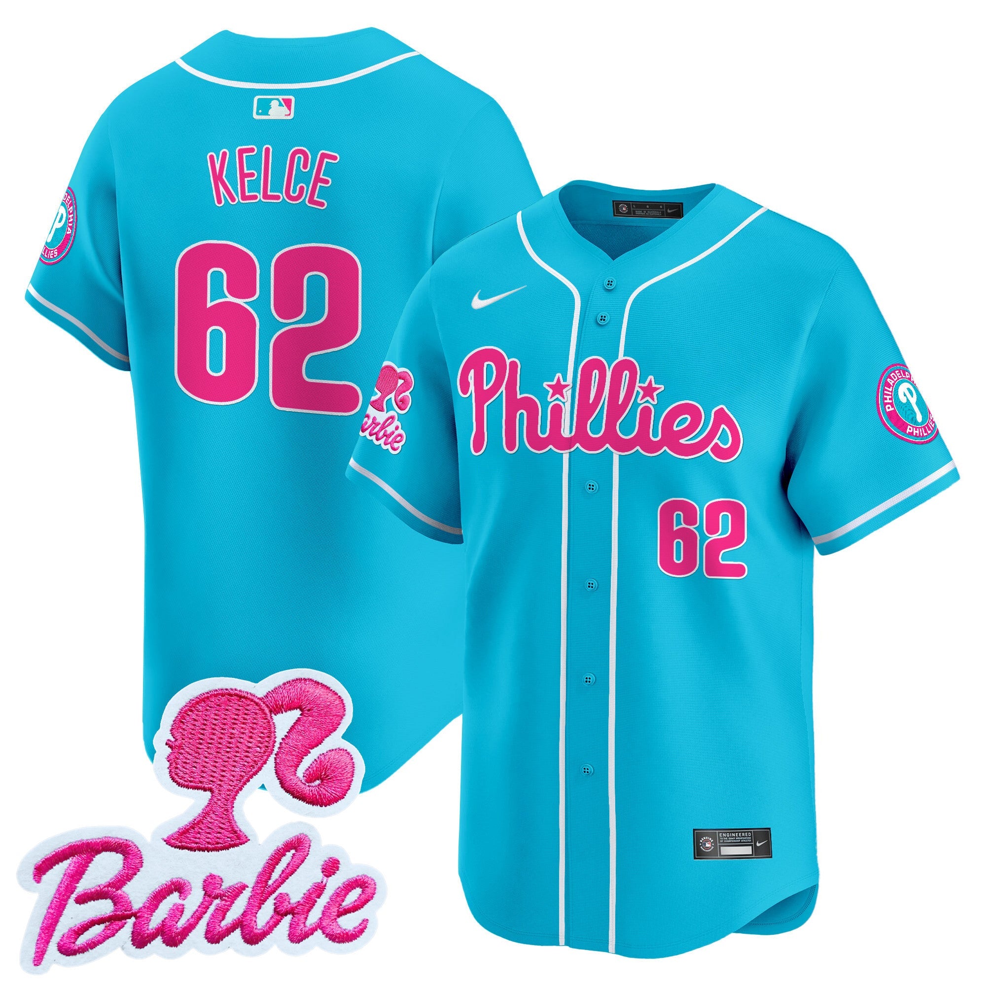 Unisex Barbie Patch Vapor Premier Limited Jersey