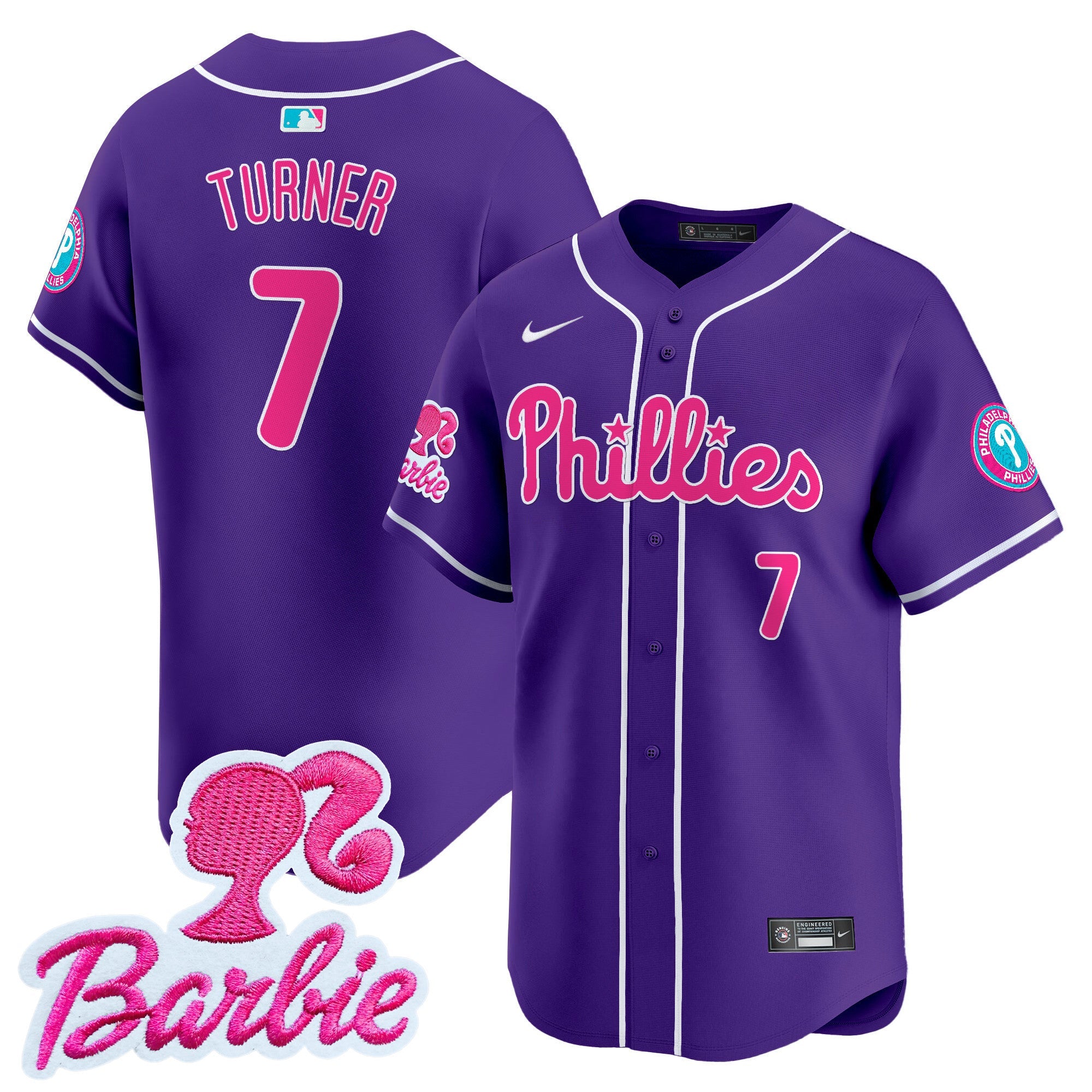 Unisex Barbie Patch Vapor Premier Limited Jersey