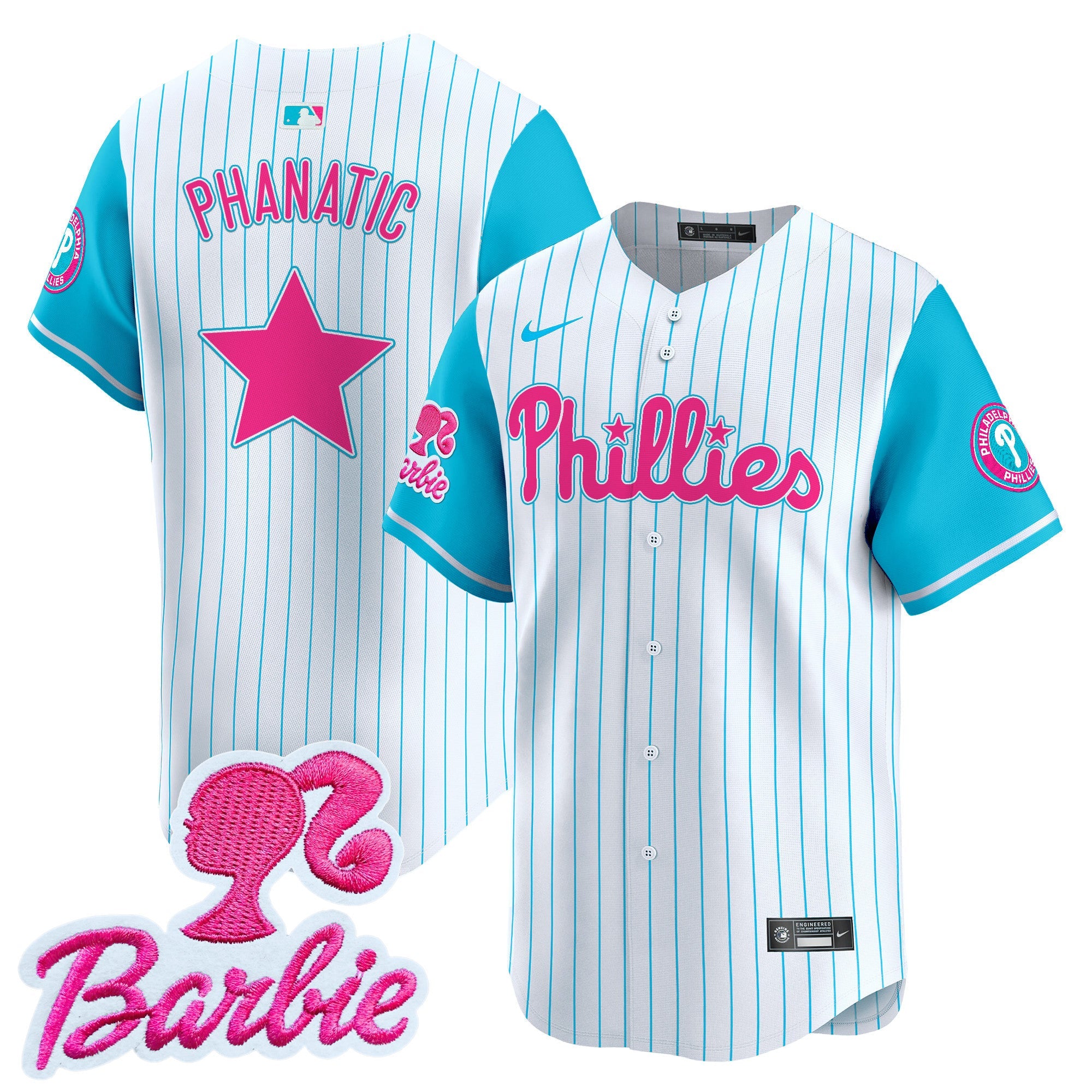 Unisex Barbie Patch Vapor Premier Limited Jersey
