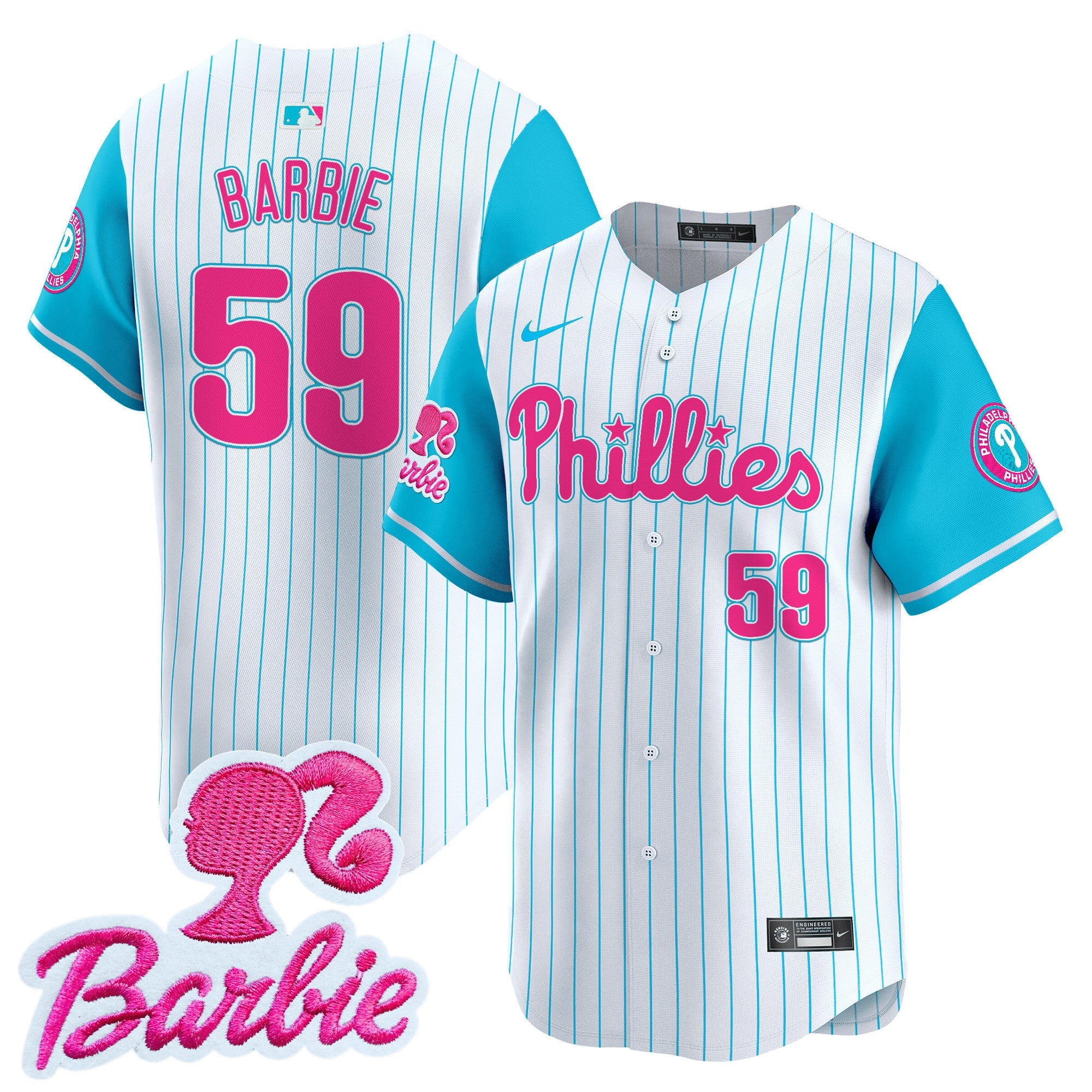 Unisex Barbie Patch Vapor Premier Limited Jersey