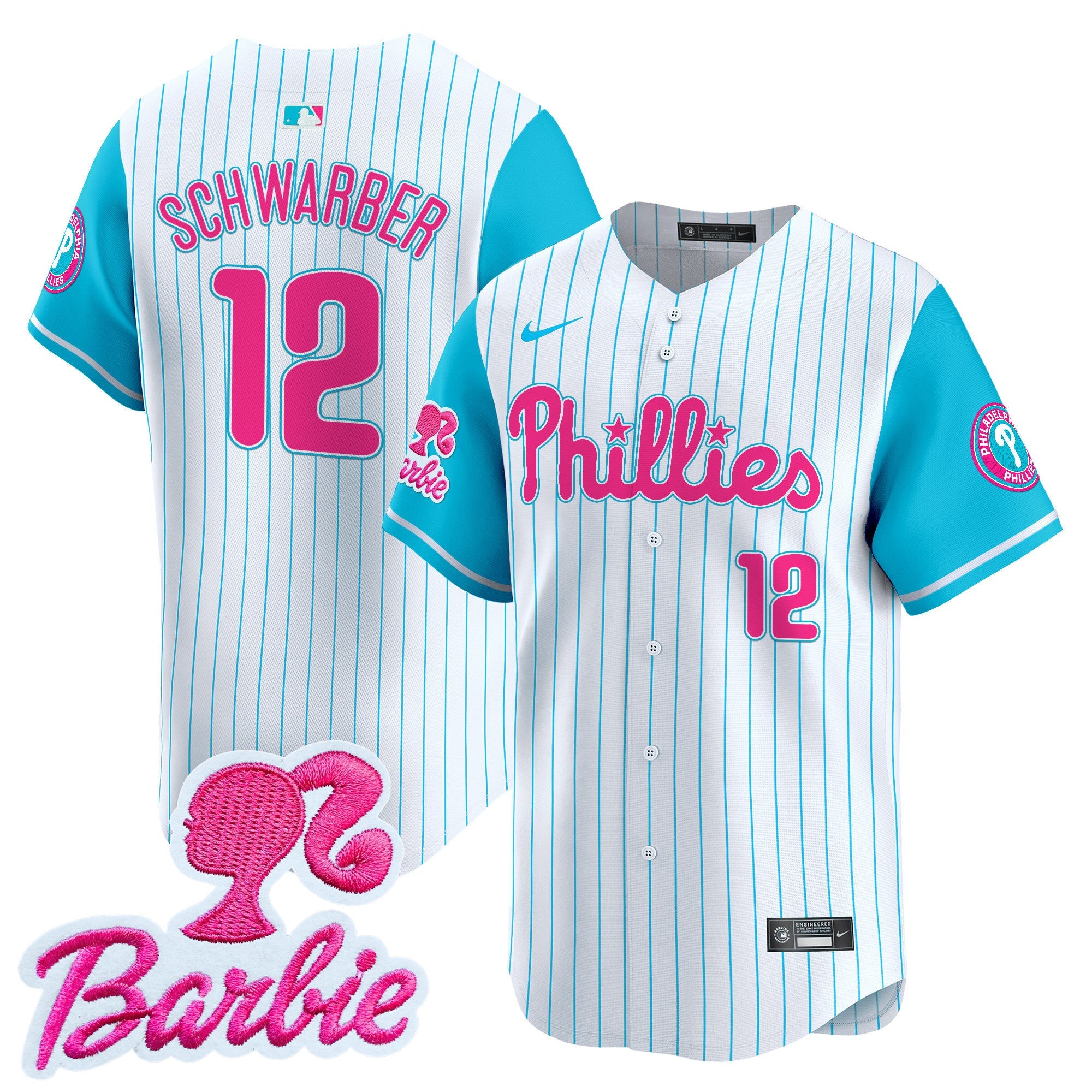 Unisex Barbie Patch Vapor Premier Limited Jersey