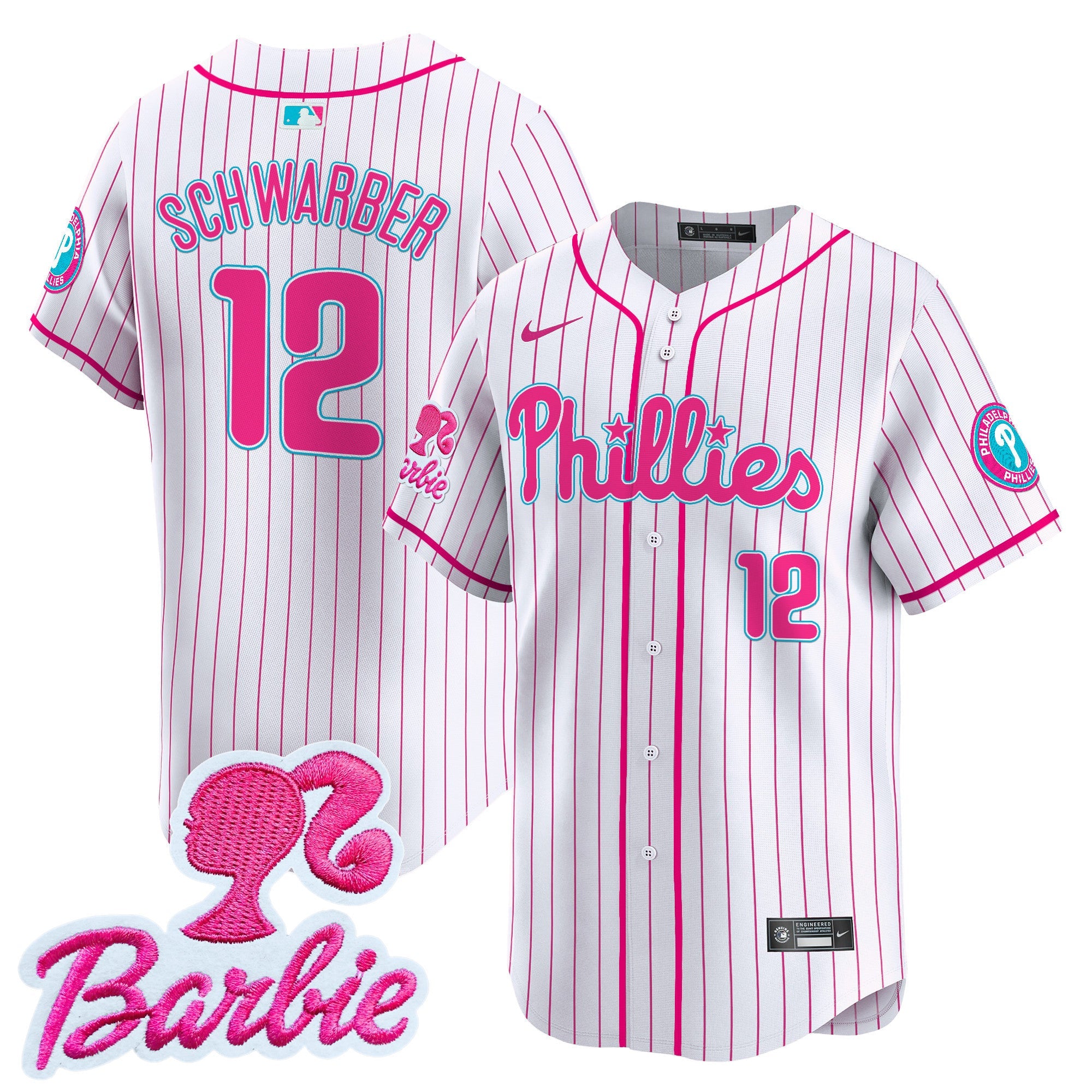 Unisex Barbie Patch Vapor Premier Limited Jersey