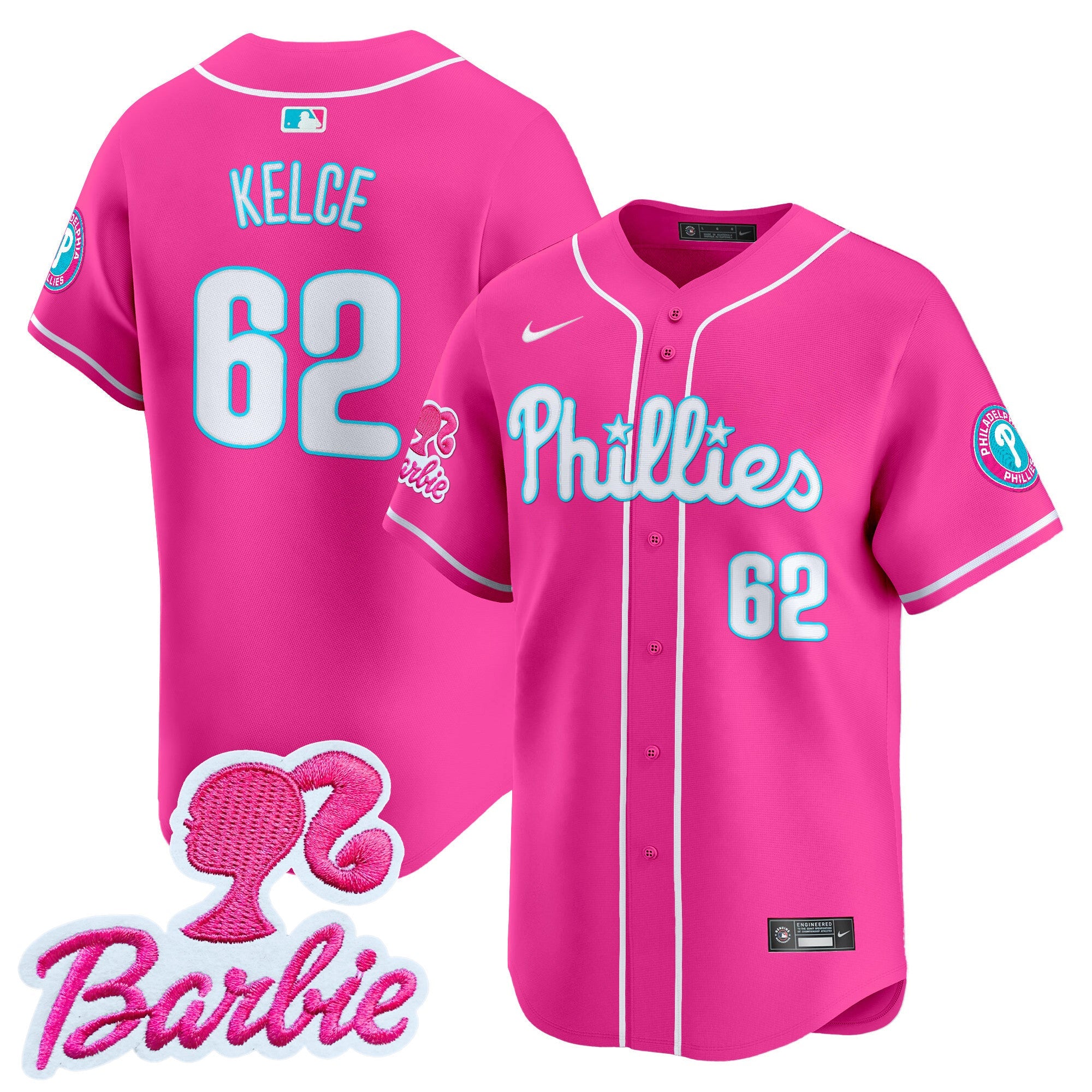 Unisex Barbie Patch Vapor Premier Limited Jersey