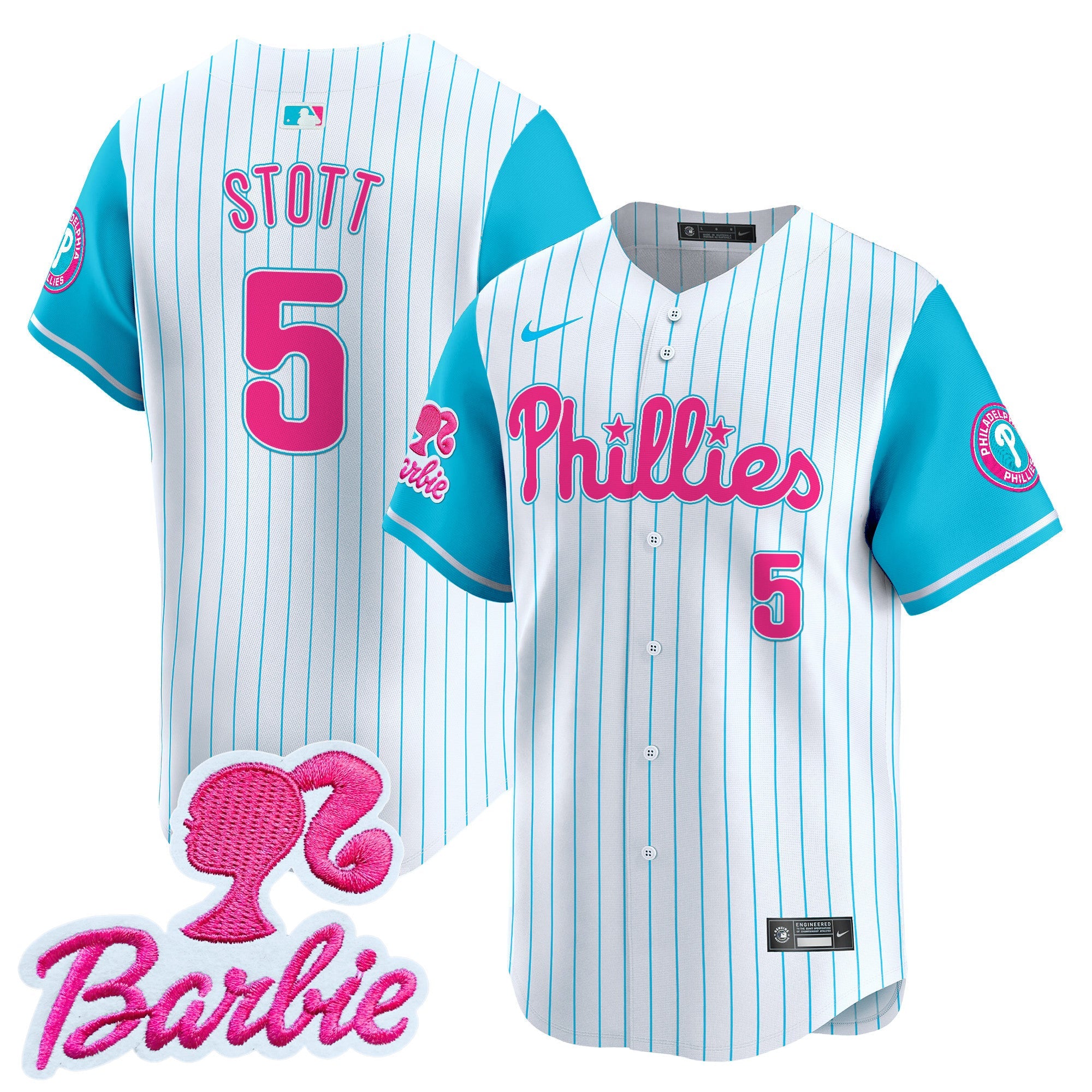 Unisex Barbie Patch Vapor Premier Limited Jersey