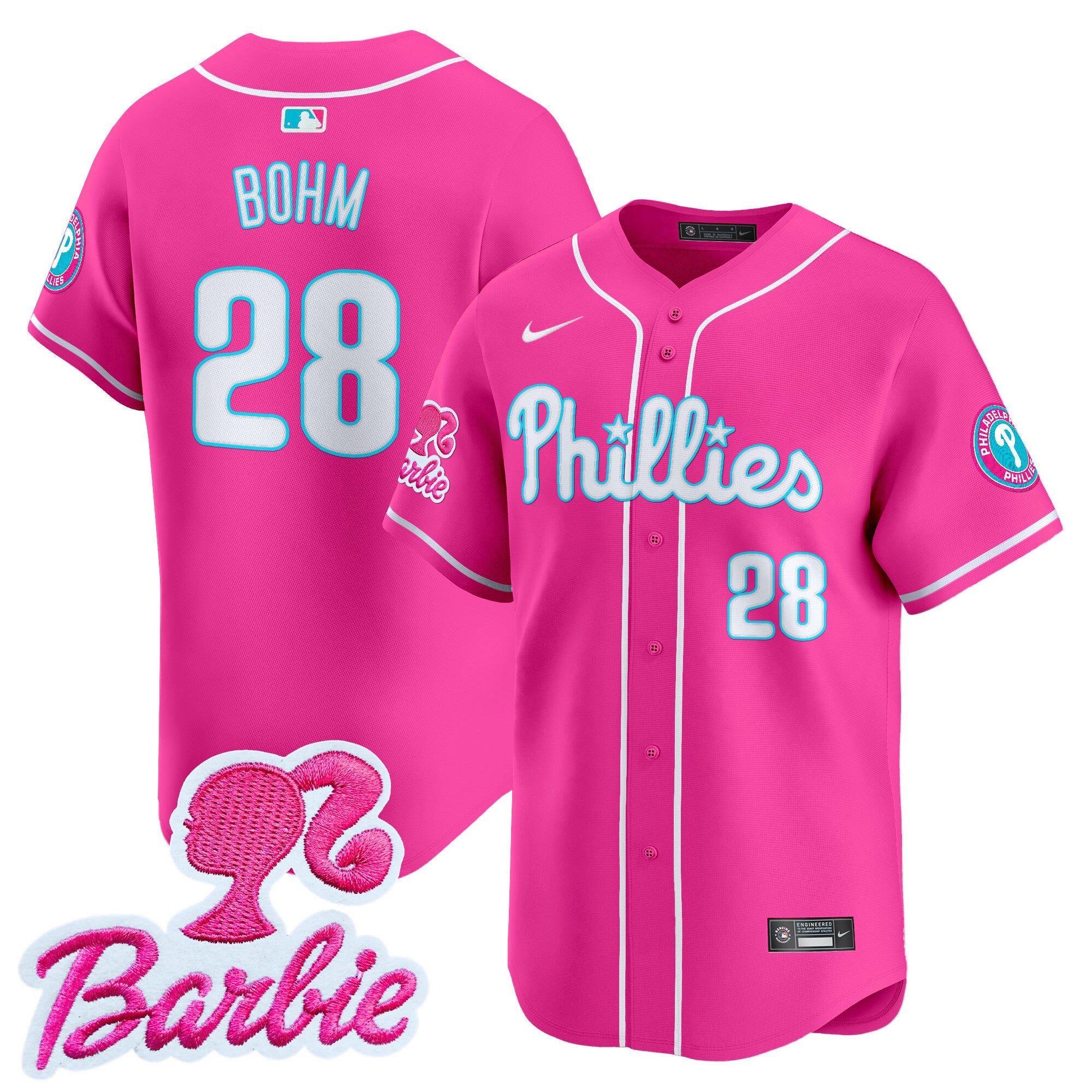 Unisex Barbie Patch Vapor Premier Limited Jersey