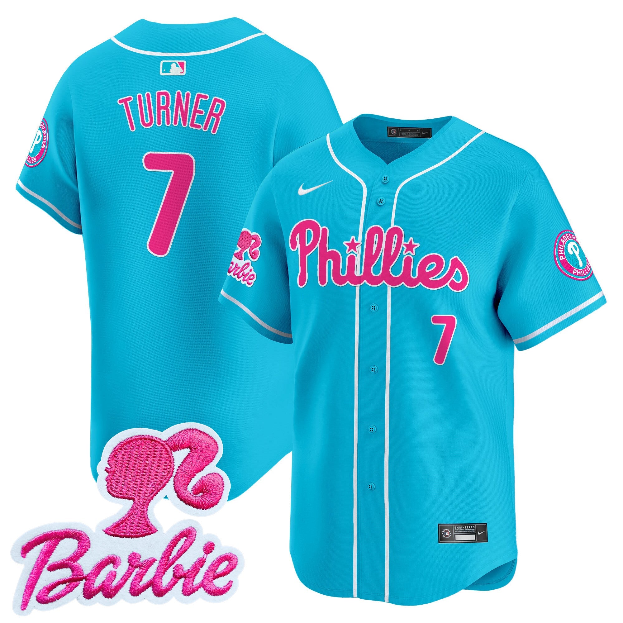 Unisex Barbie Patch Vapor Premier Limited Jersey
