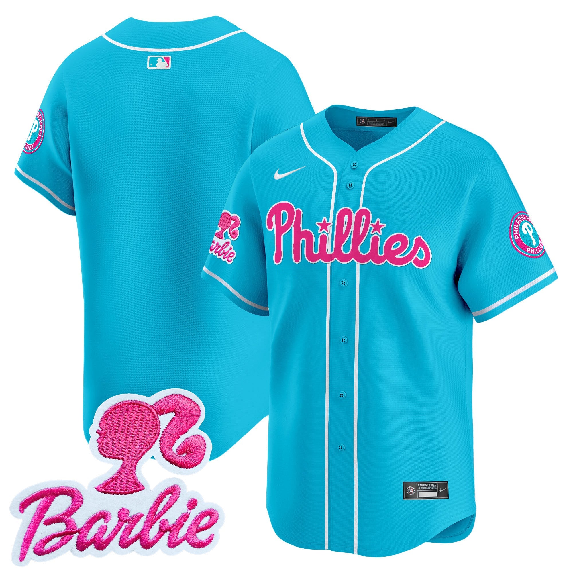 Unisex Barbie Patch Vapor Premier Limited Jersey