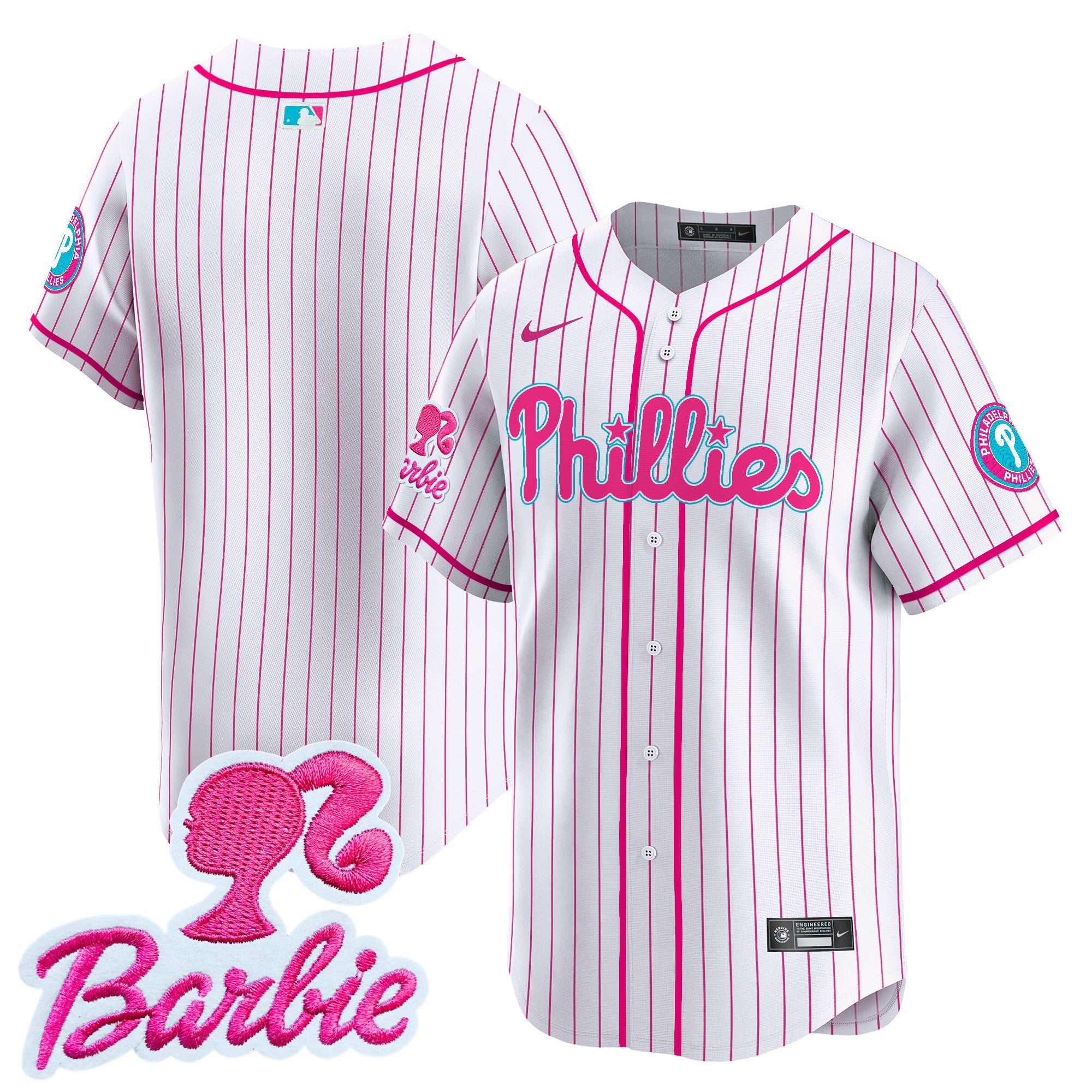 Unisex Barbie Patch Vapor Premier Limited Jersey
