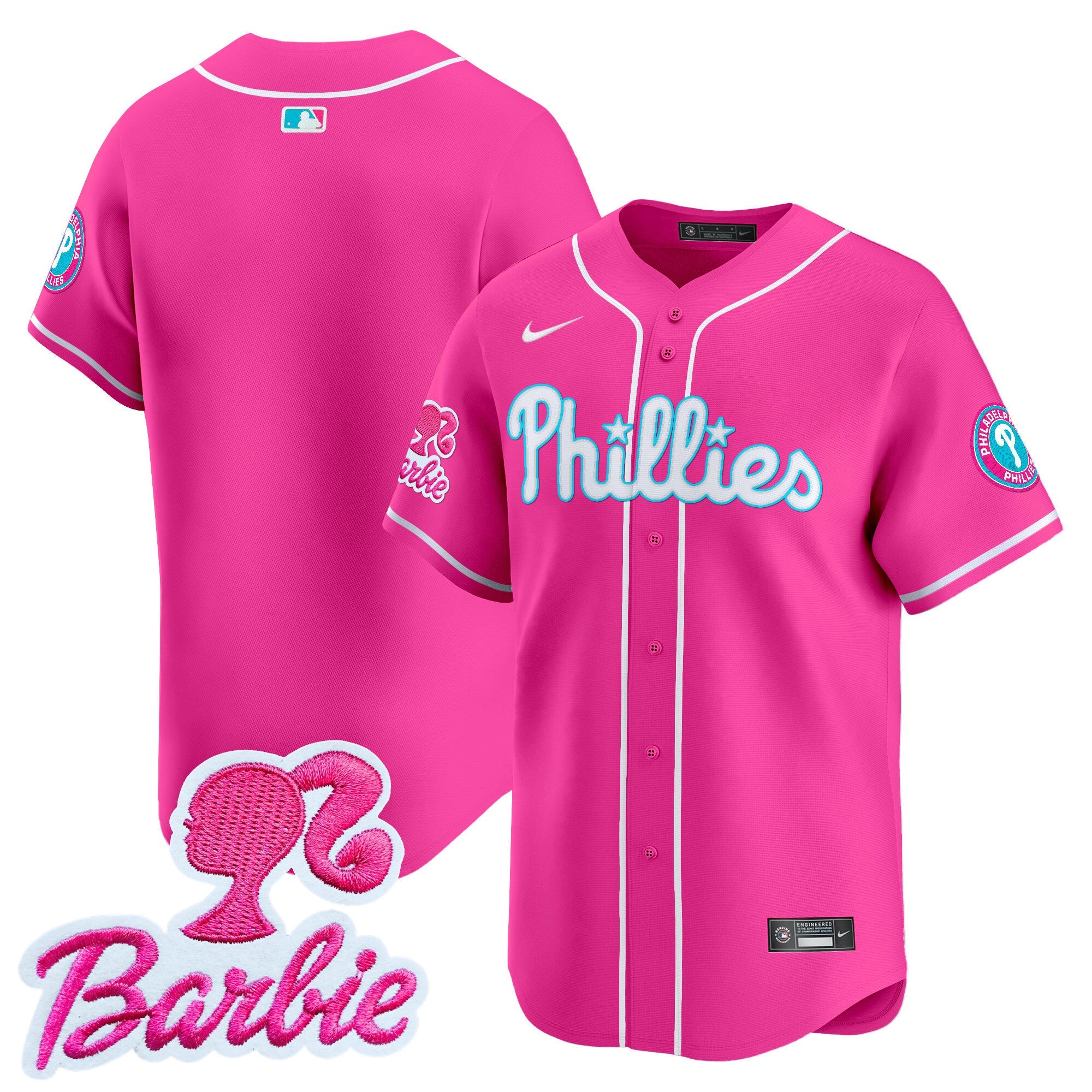 Unisex Barbie Patch Vapor Premier Limited Jersey