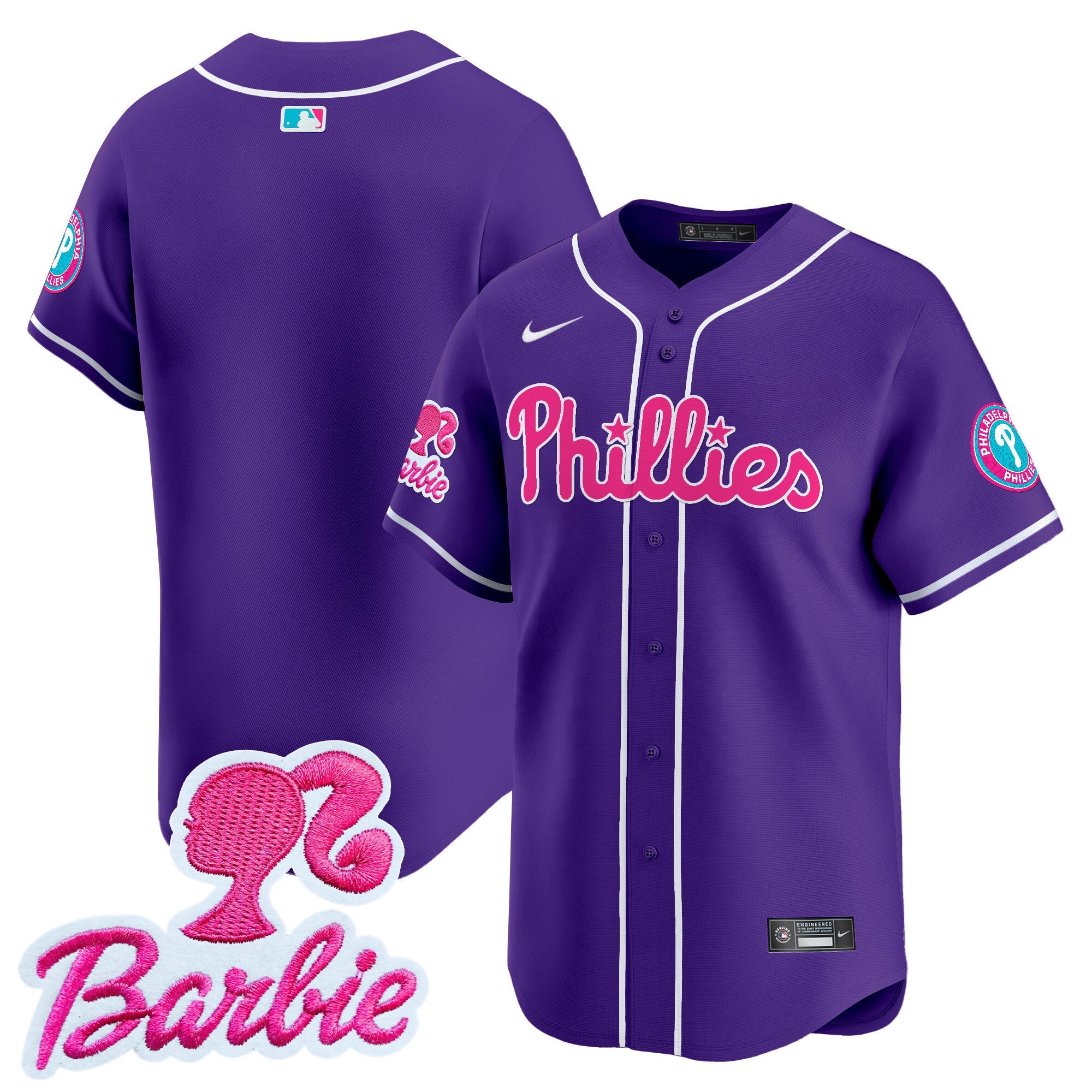 Unisex Barbie Patch Vapor Premier Limited Jersey