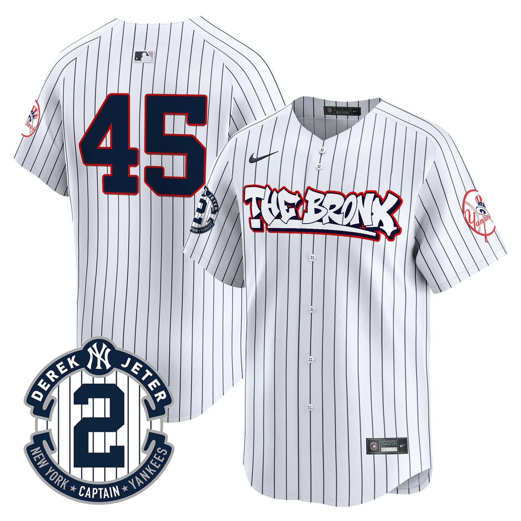 Men’s New York The Bronx Graffiti Vapor Premier Limited Jersey V8
