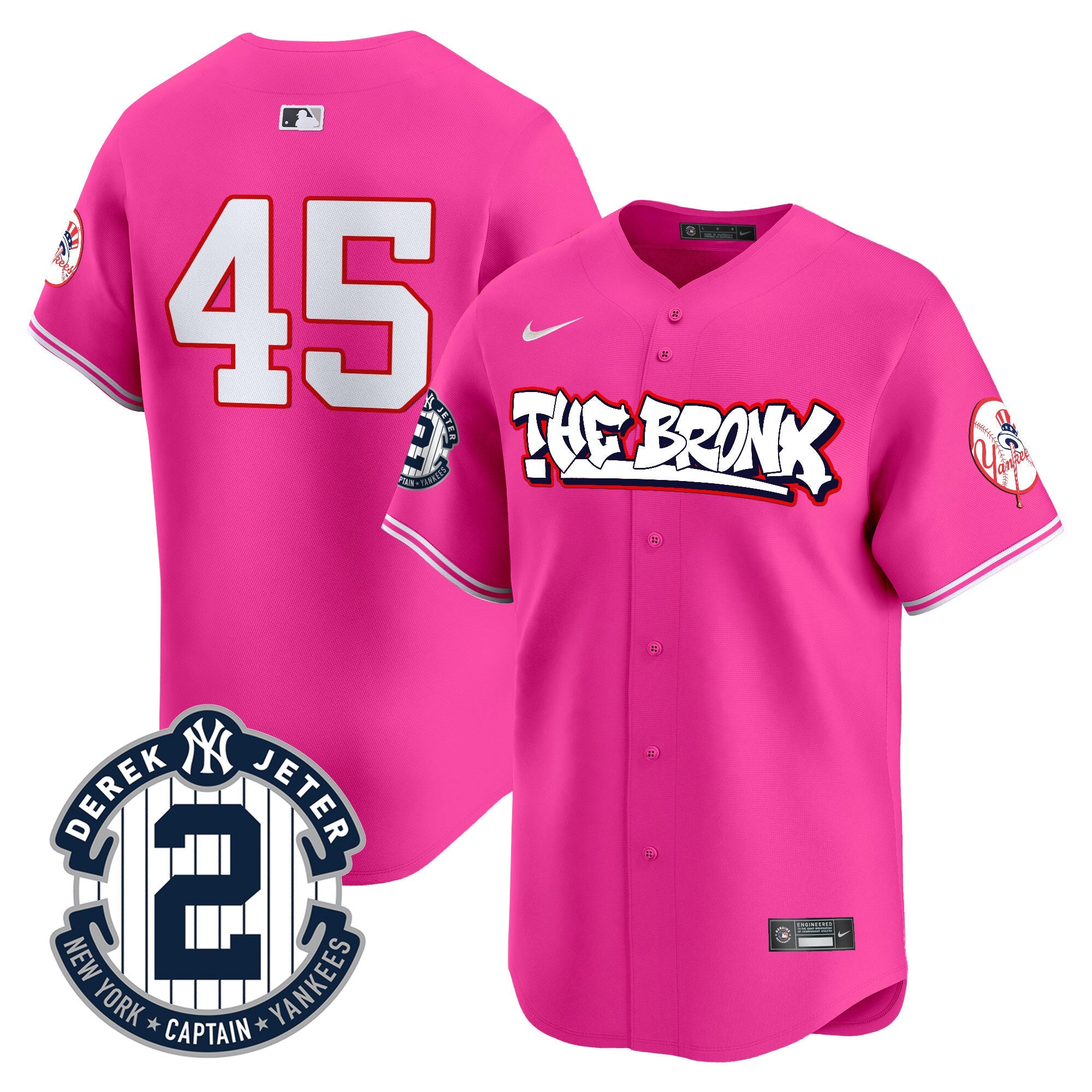Men’s New York The Bronx Graffiti Vapor Premier Limited Jersey V8