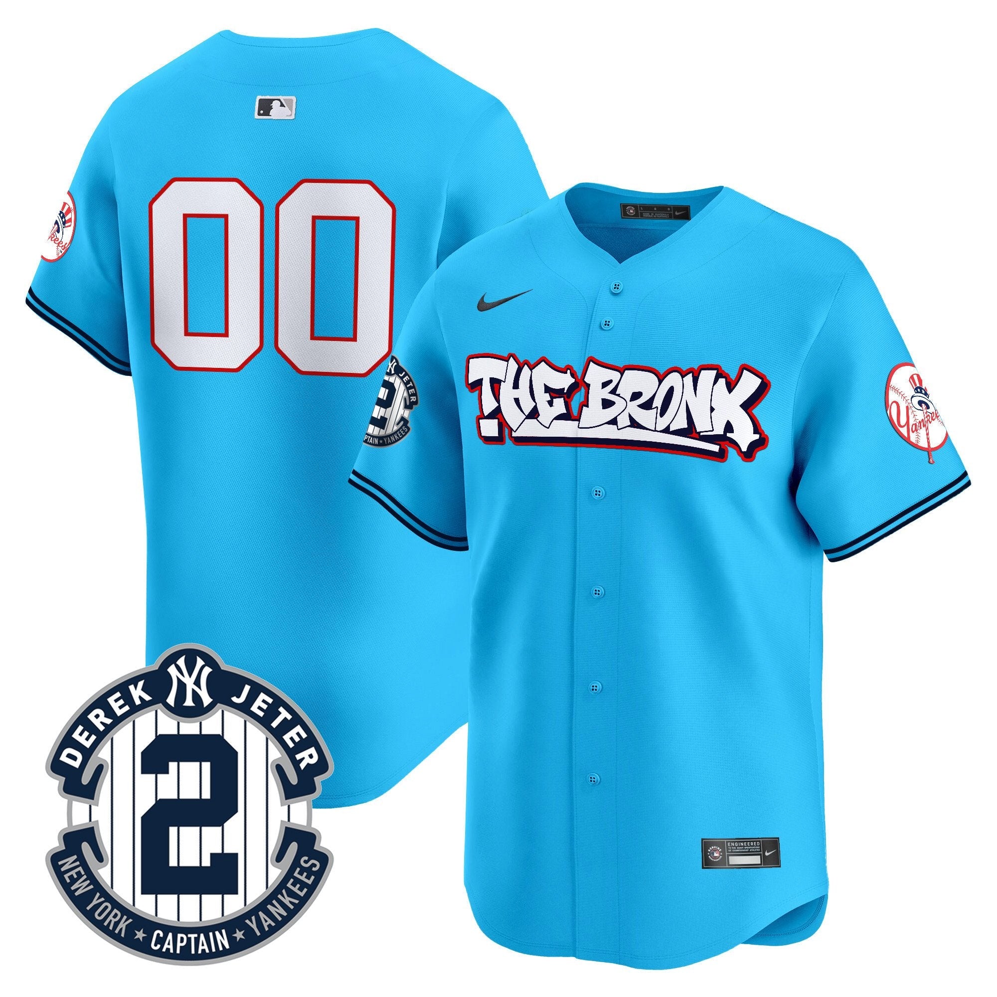 New York The Bronx Graffiti Vapor Premier Limited Custom Jersey V8