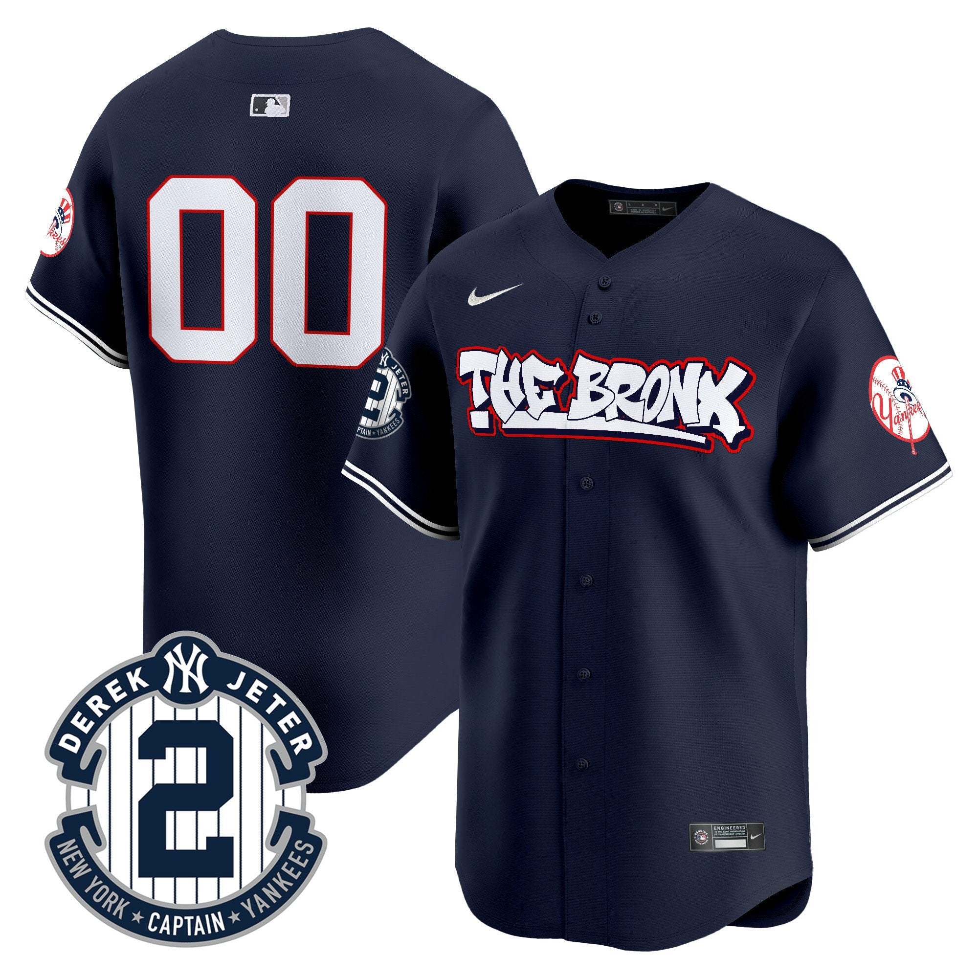 New York The Bronx Graffiti Vapor Premier Limited Custom Jersey V8