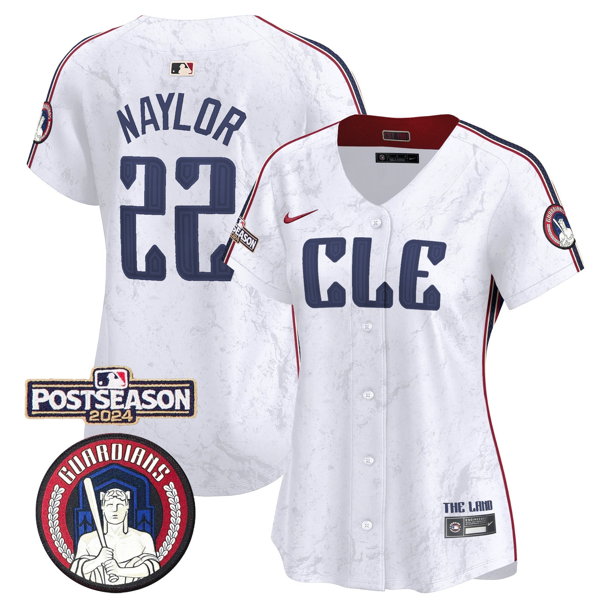 Women’s Cleveland 2024 Postseason Patch City Connect Vapor Premier Limited Jersey