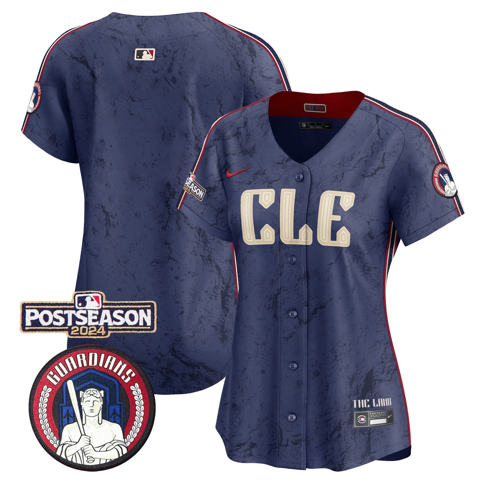 Women’s Cleveland 2024 Postseason Patch City Connect Vapor Premier Limited Jersey