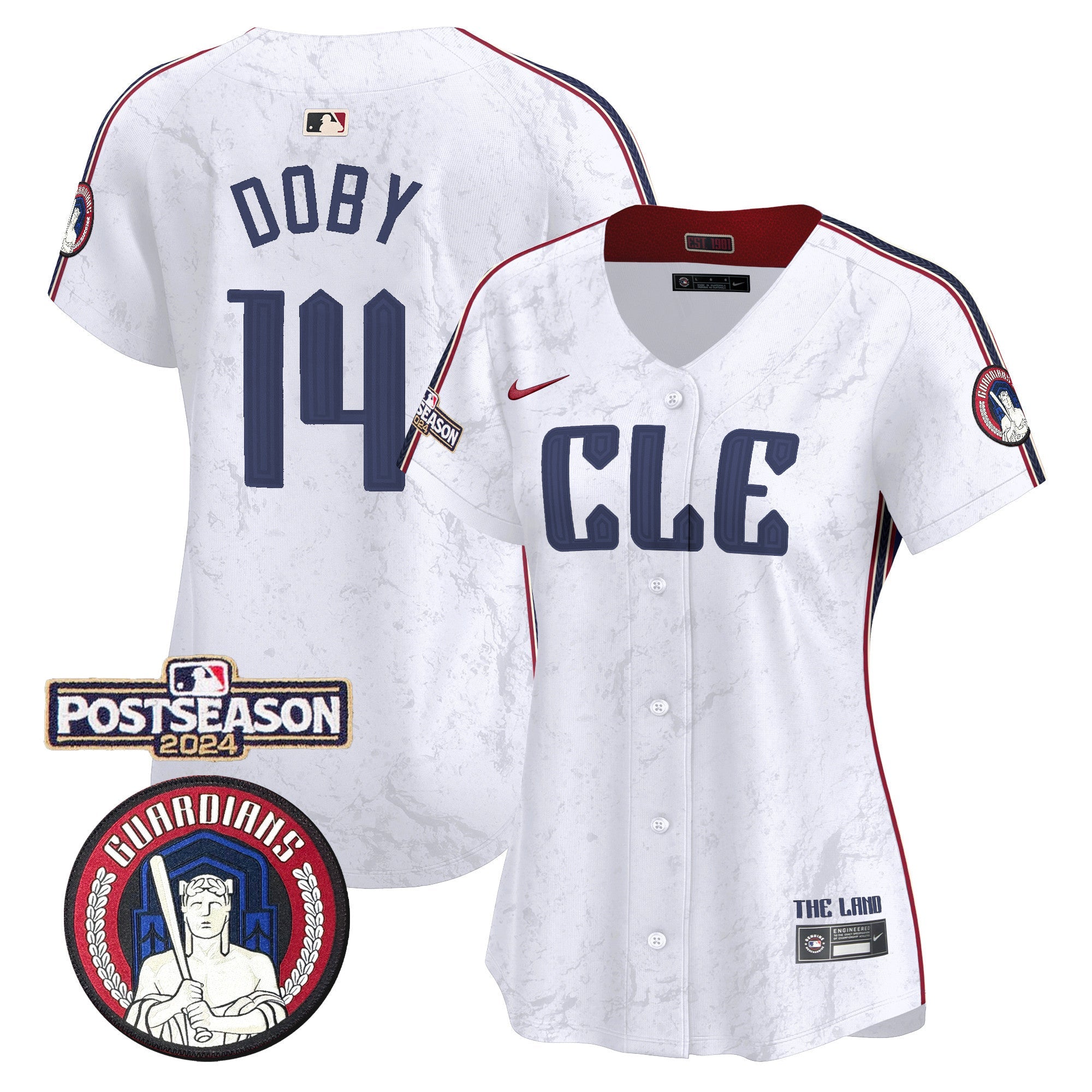 Women’s Cleveland 2024 Postseason Patch City Connect Vapor Premier Limited Jersey