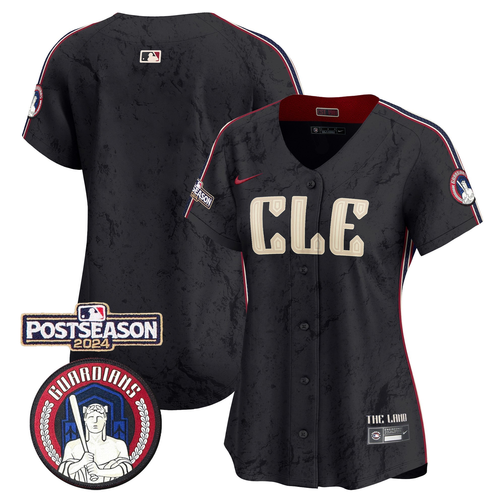 Women’s Cleveland 2024 Postseason Patch City Connect Vapor Premier Limited Jersey